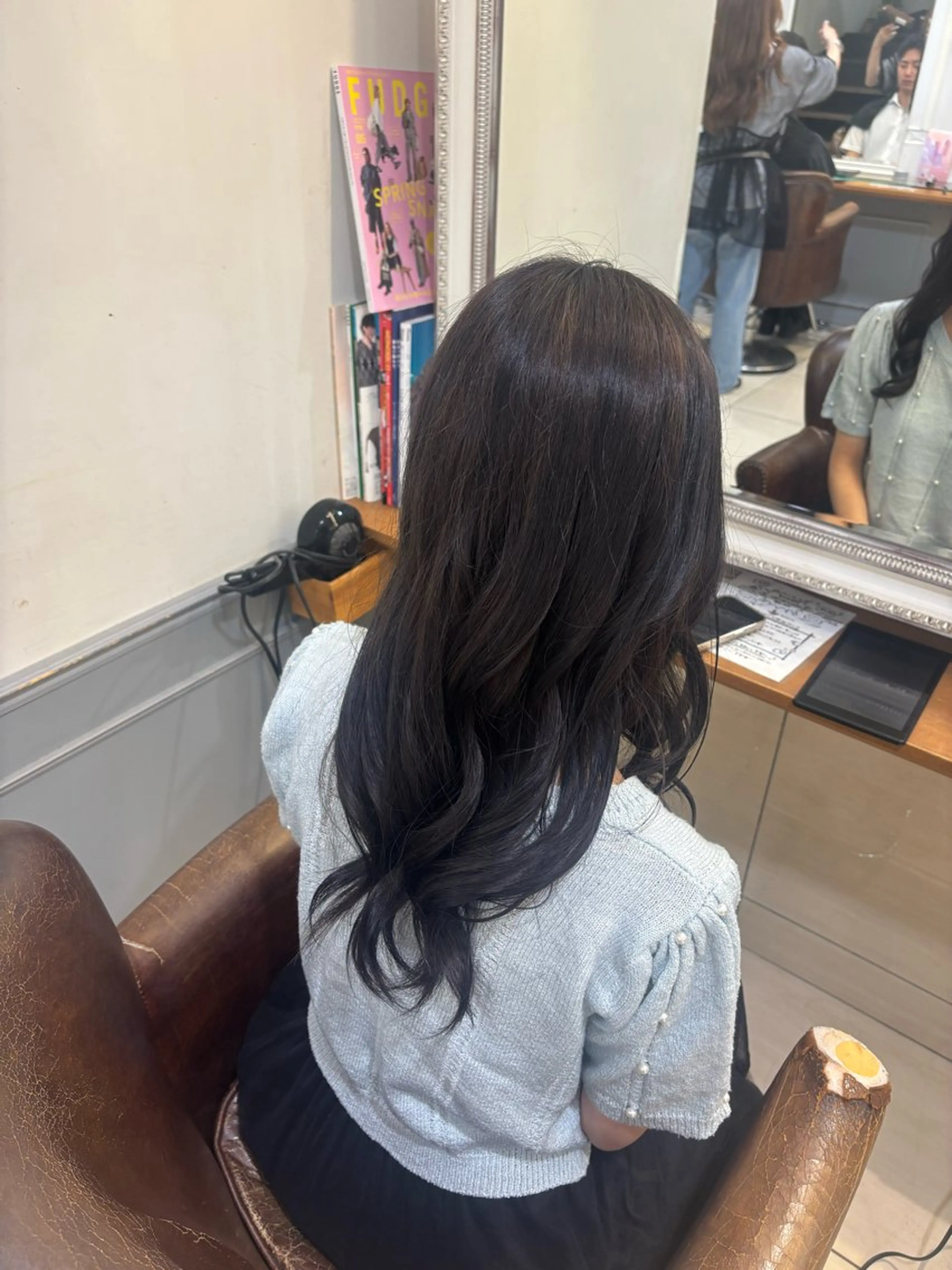 セミロング カラー 🎀ほのか🎀カラー 🎀aim横浜🎀のヘアスタイル
