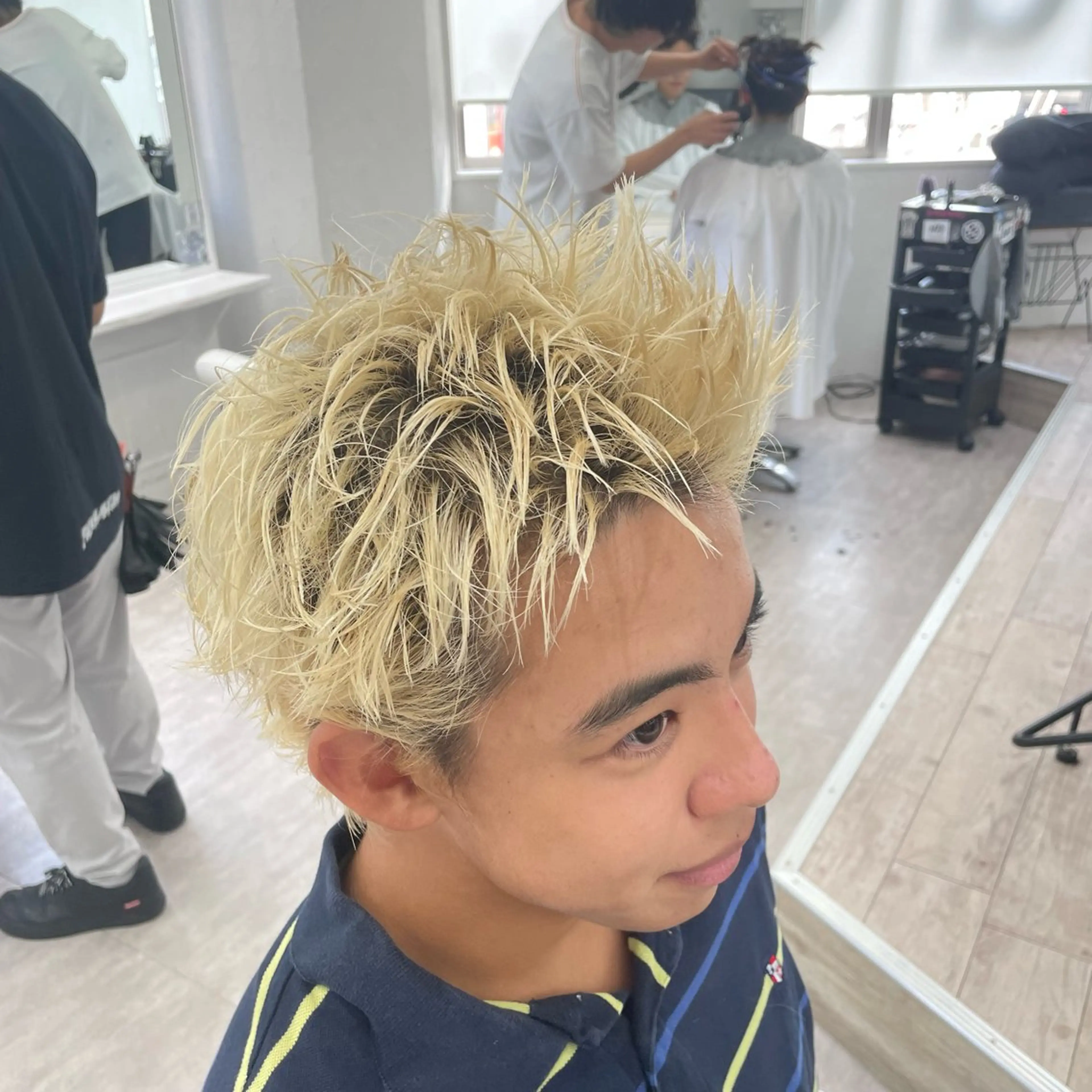 ショート メンズ STUGS BARBERSHOP ByDAMDEE TOKYO 上野御徒町所属・メンズ専門💈 伊藤輝のヘアスタイル