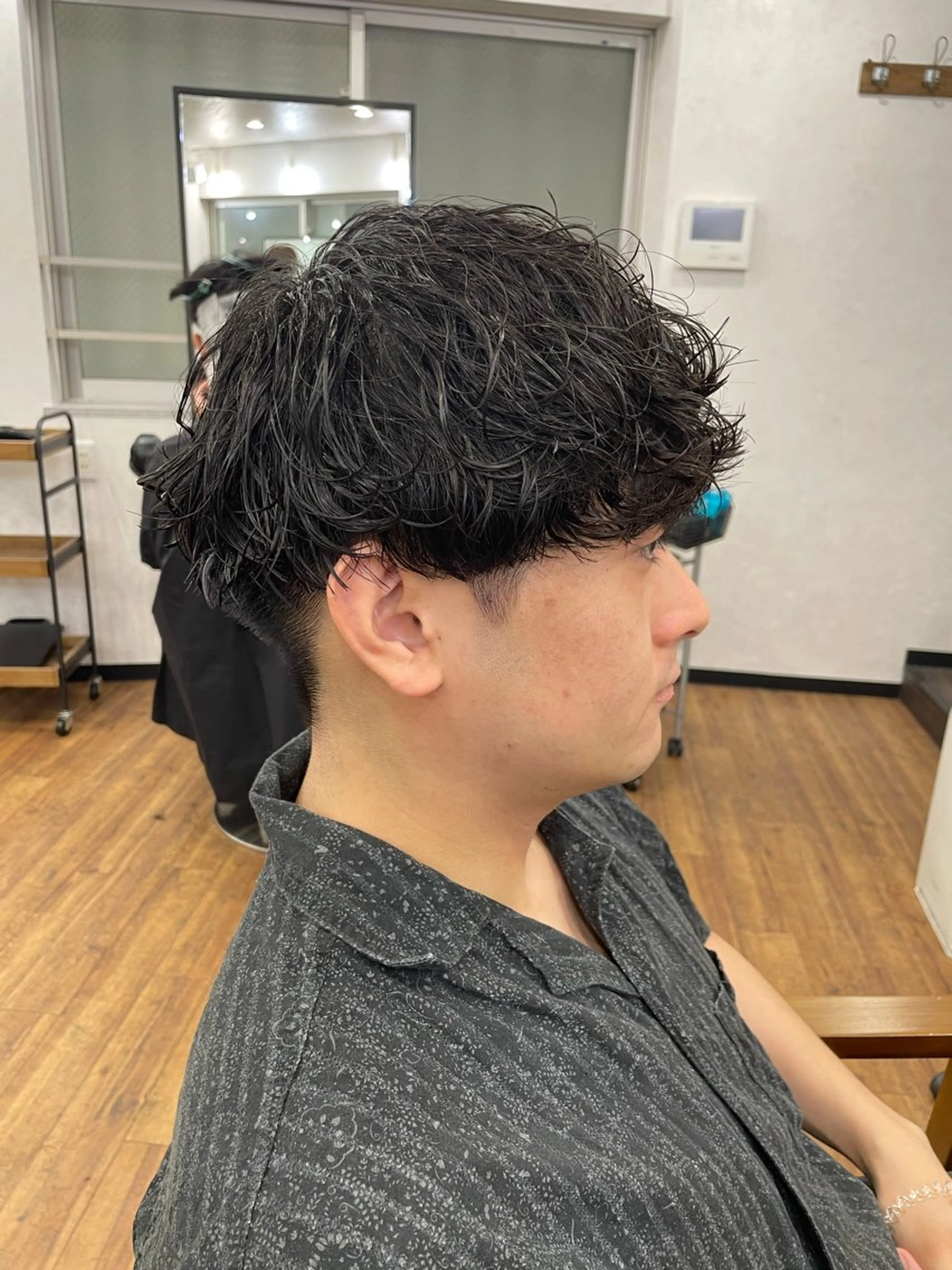 パーマ メンズ マッシュ メンズパーマ Ritsuki メンズ特化😎のヘアスタイル