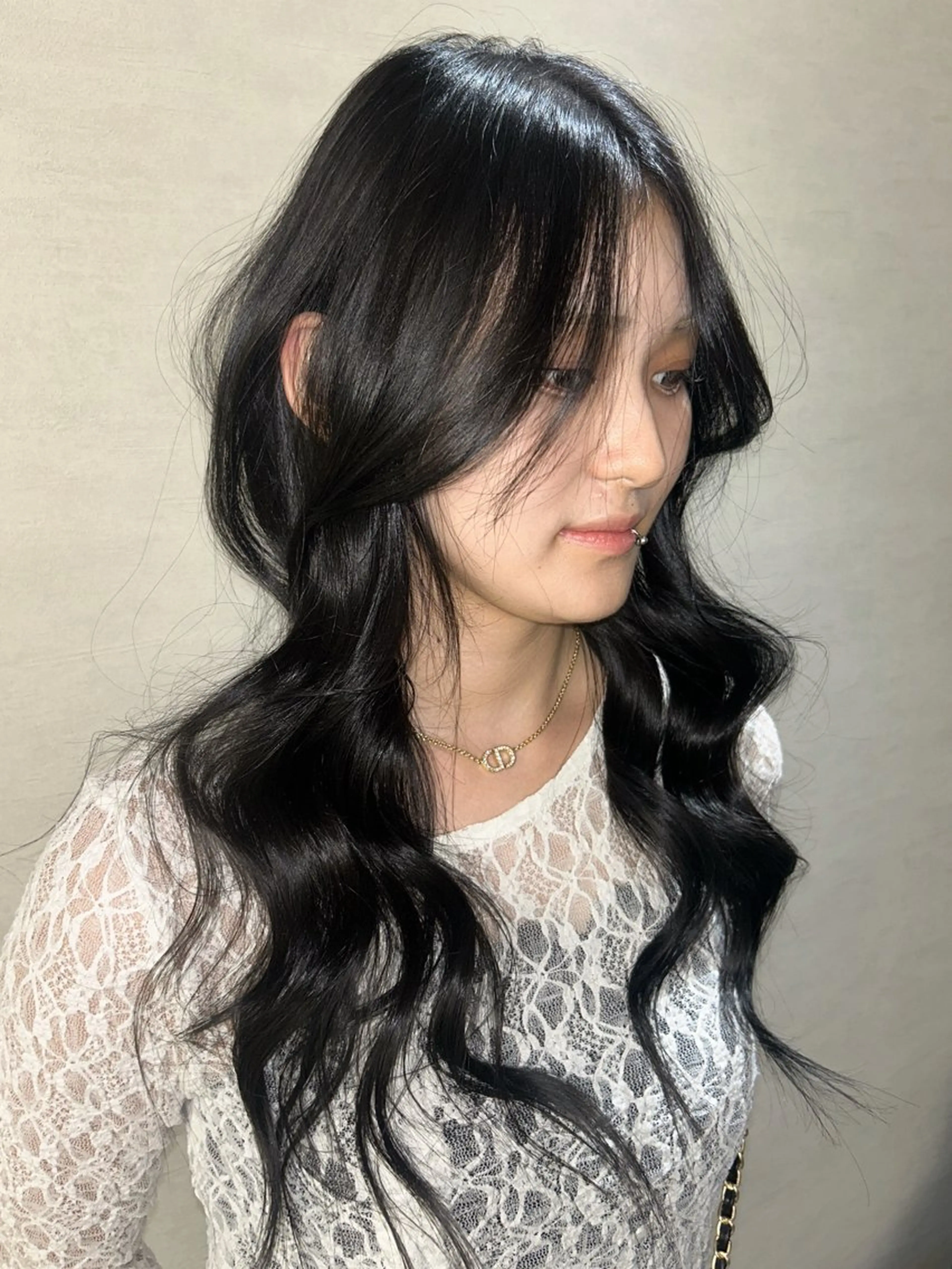 ロング ヘアカラー hiyori🎀/艶 カラー/レイヤーのヘアスタイル