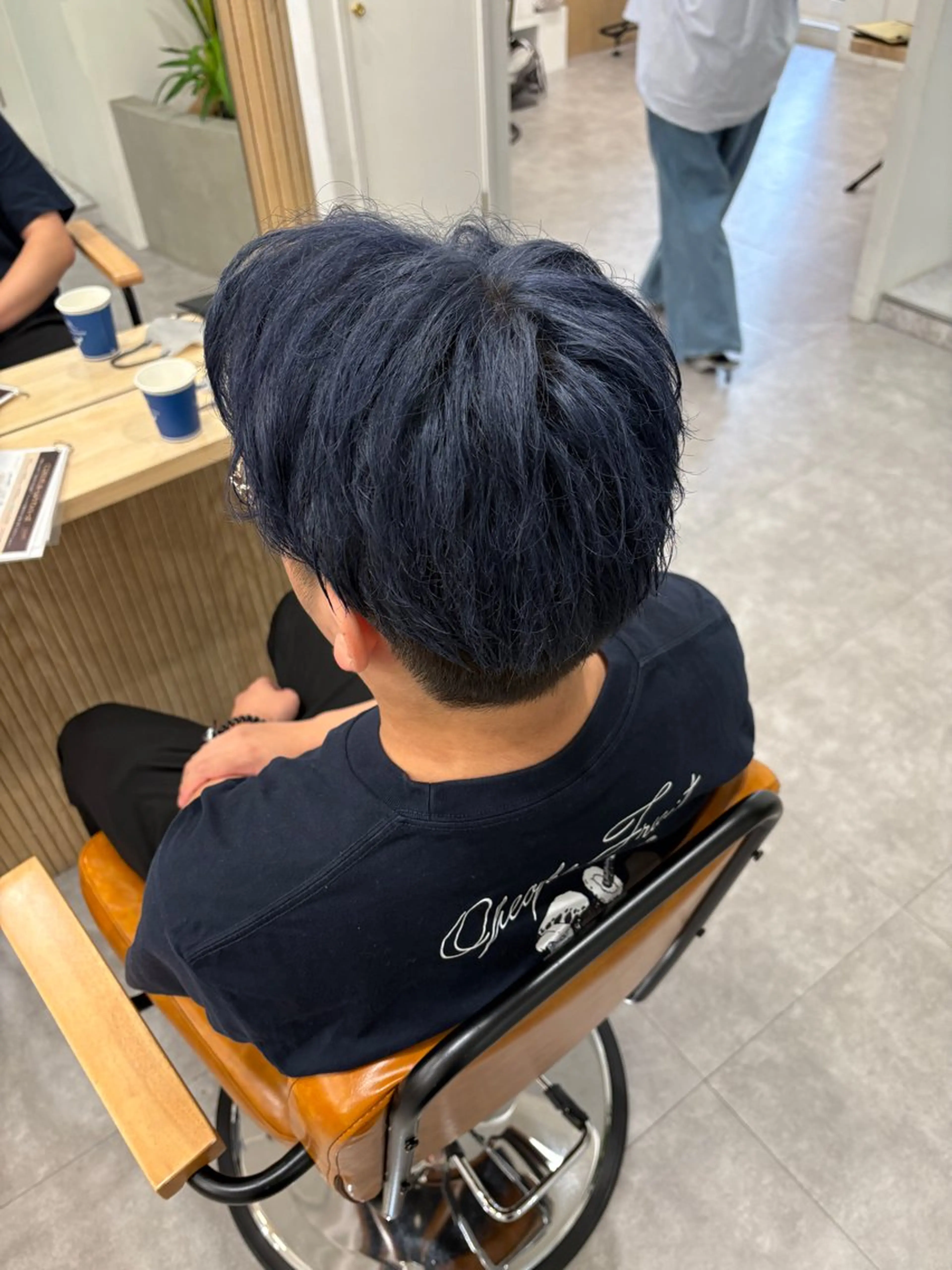 ショート カラー メンズ メンズブリーチ ブリーチ ヘアカラー SHIAN ⭐️KAHO⭐️のヘアスタイル