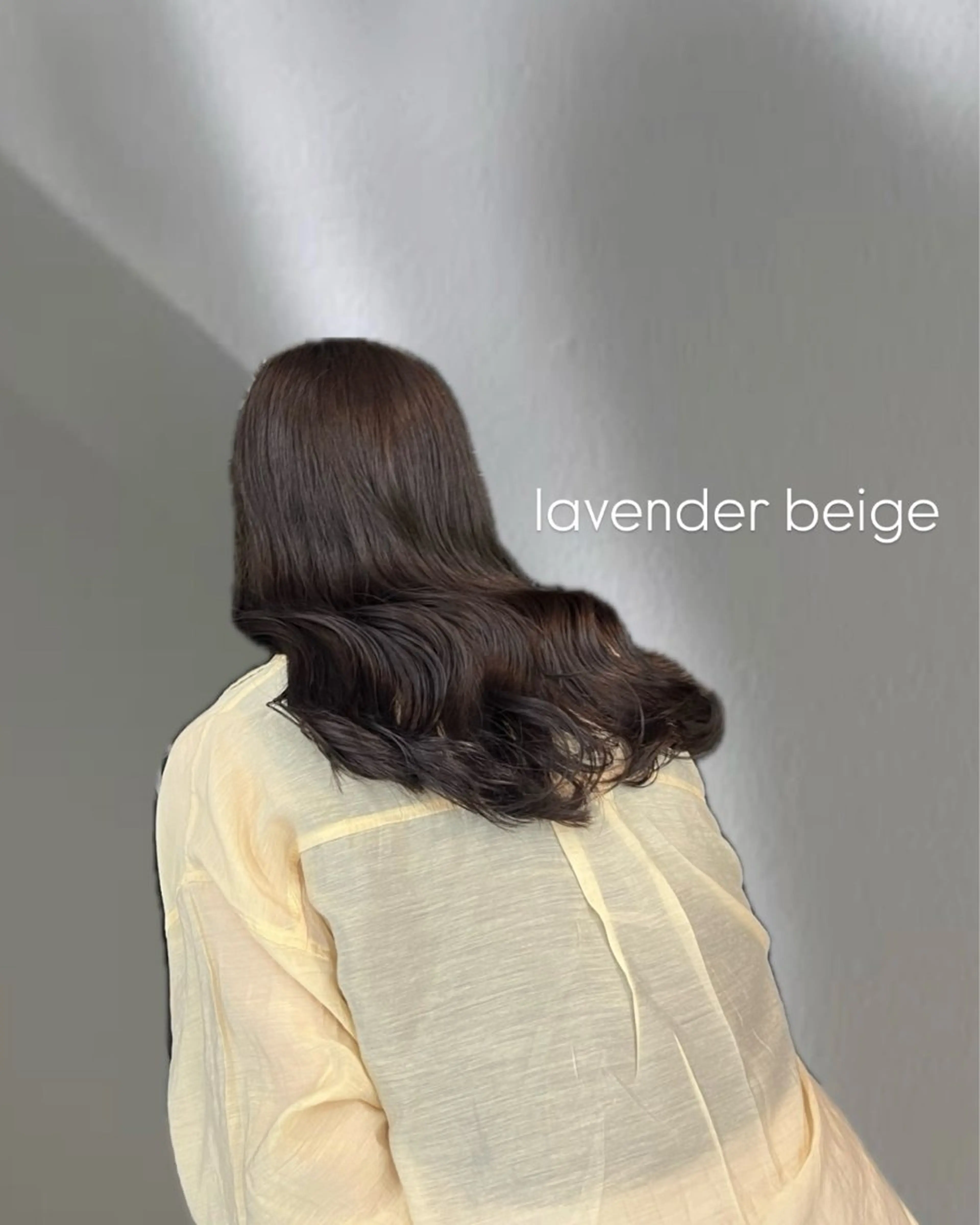 ロング INORI|艶カラ ー|フェイスレイヤーのヘアスタイル