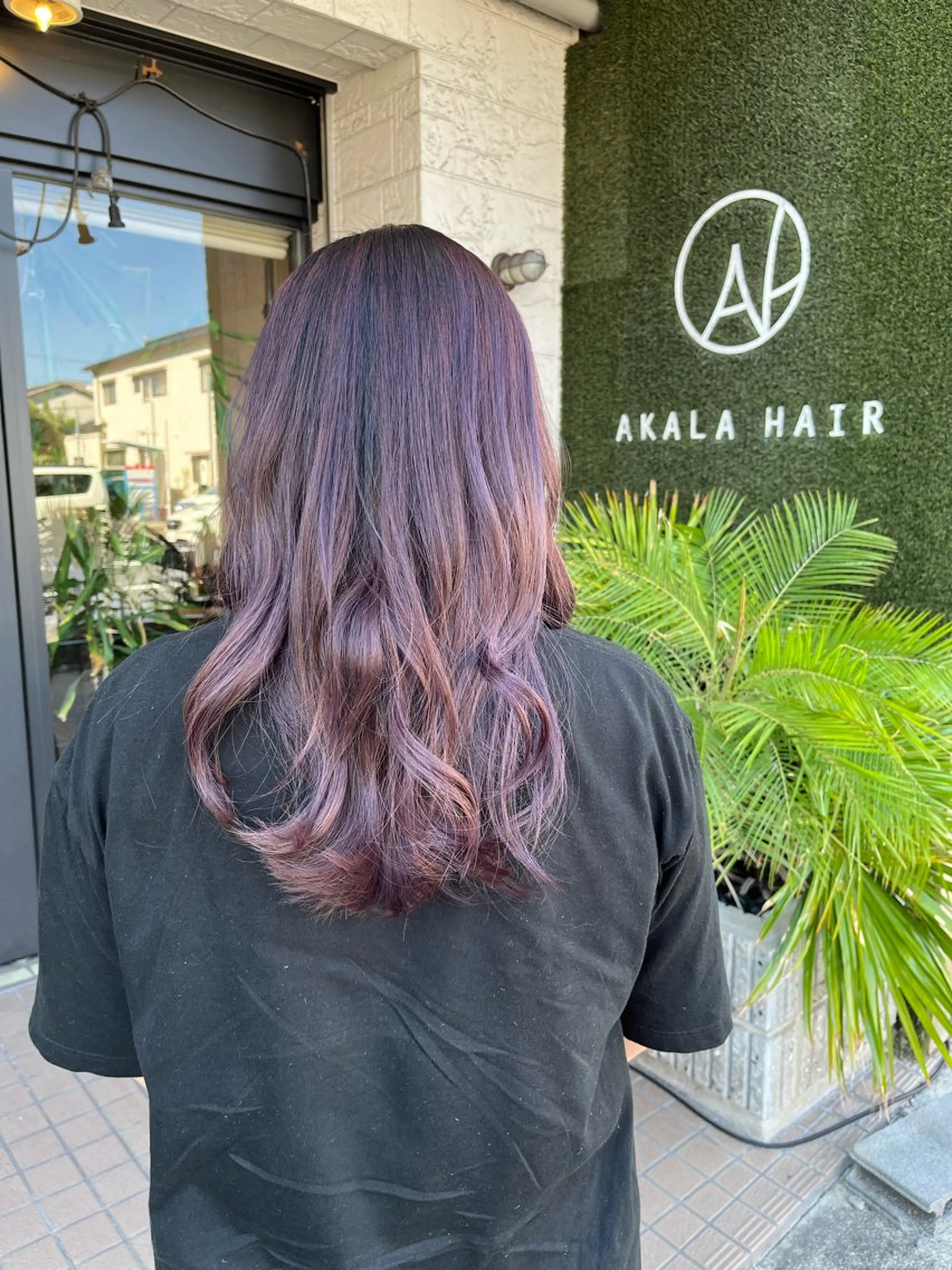 ロング カラー カット ヘアカラー トリートメント AKALA  HAIR所属・AKALA HAIR 西宮店　Juriのヘアスタイル