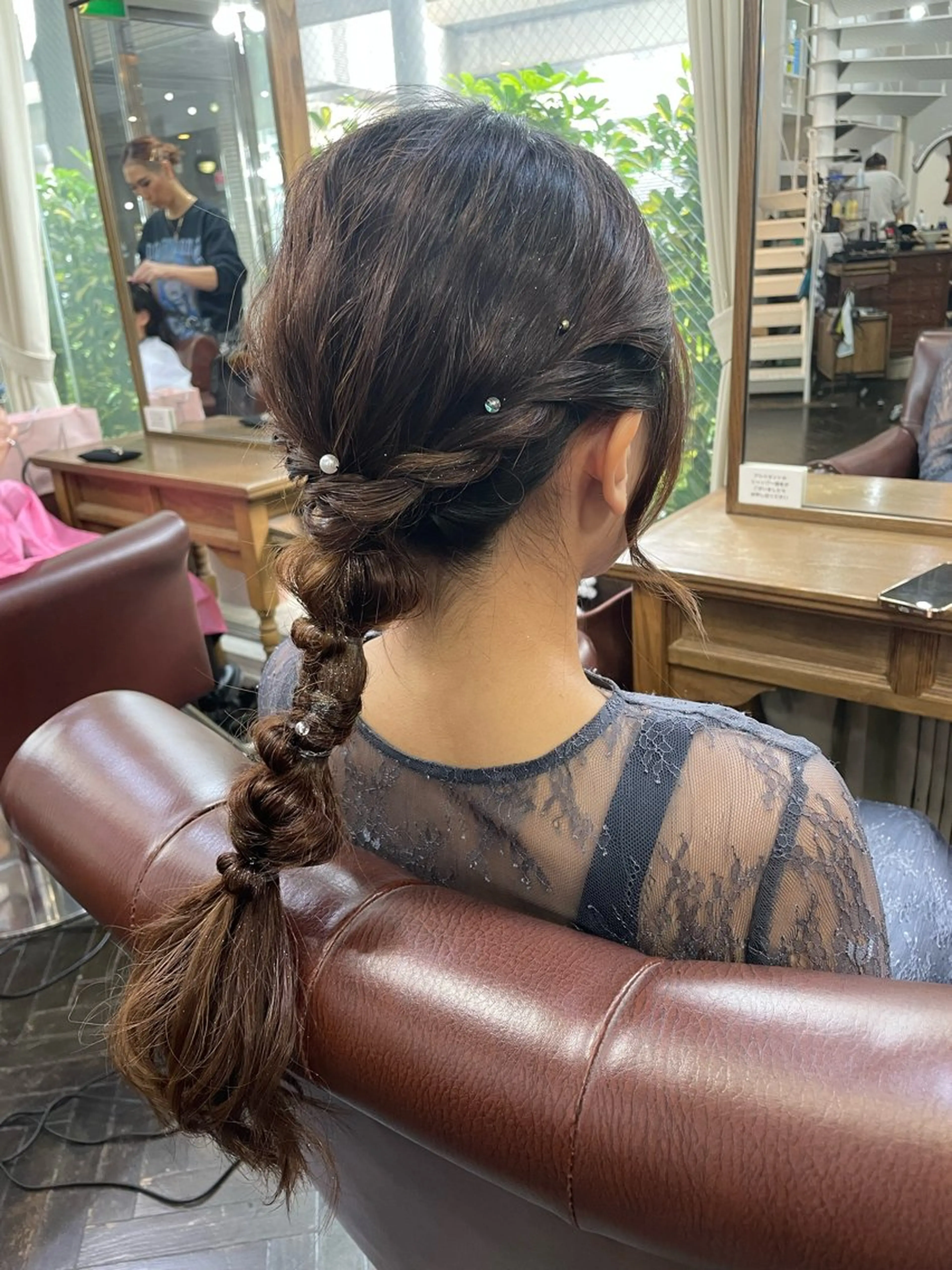 ヘアアレンジ 結婚式・ブライダル 👑派手髪/カット 👑ANRYのヘアスタイル