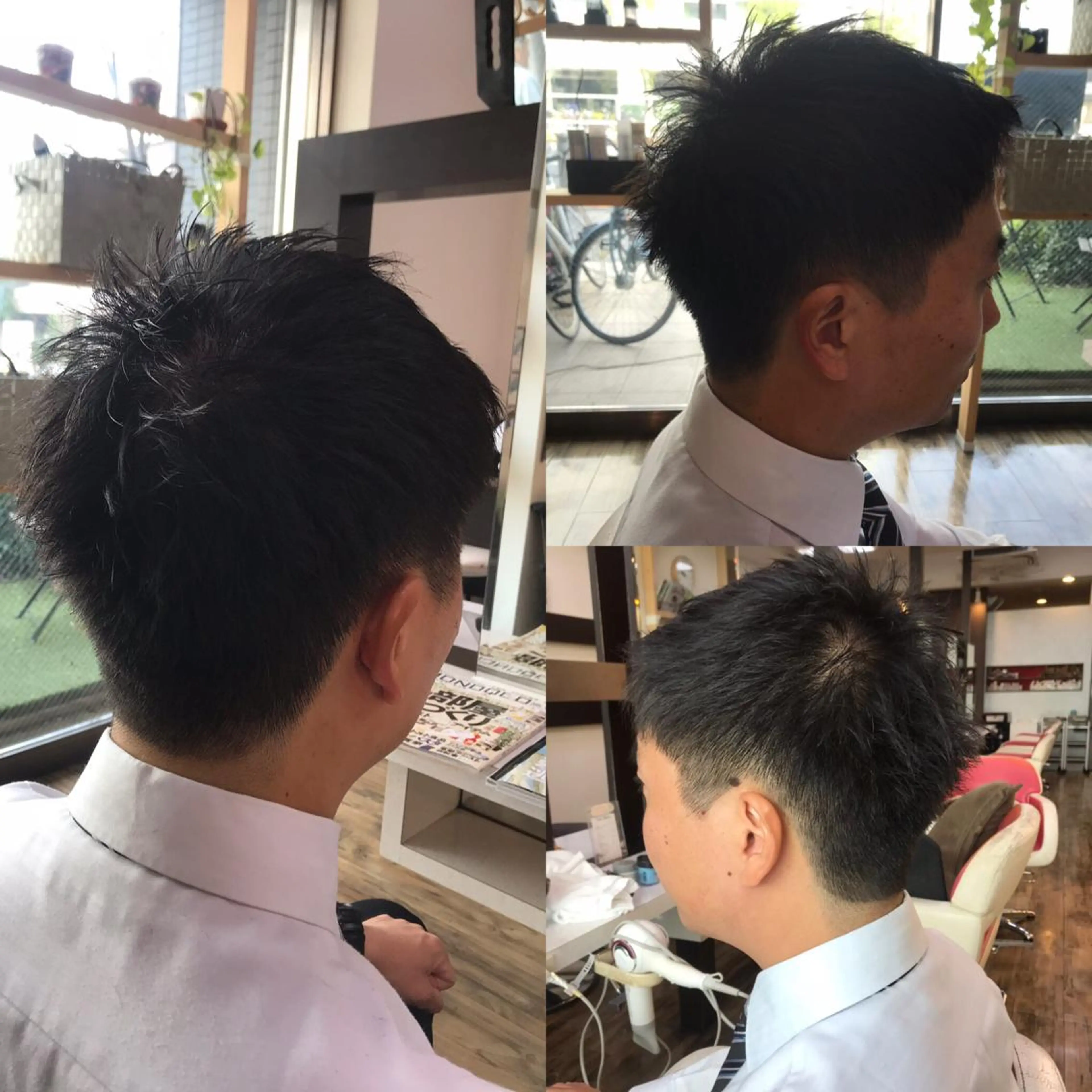 ショート メンズ ビジネス ショートヘア カット 赤羽、髪質改善サロン 吉野リョウスケのヘアスタイル