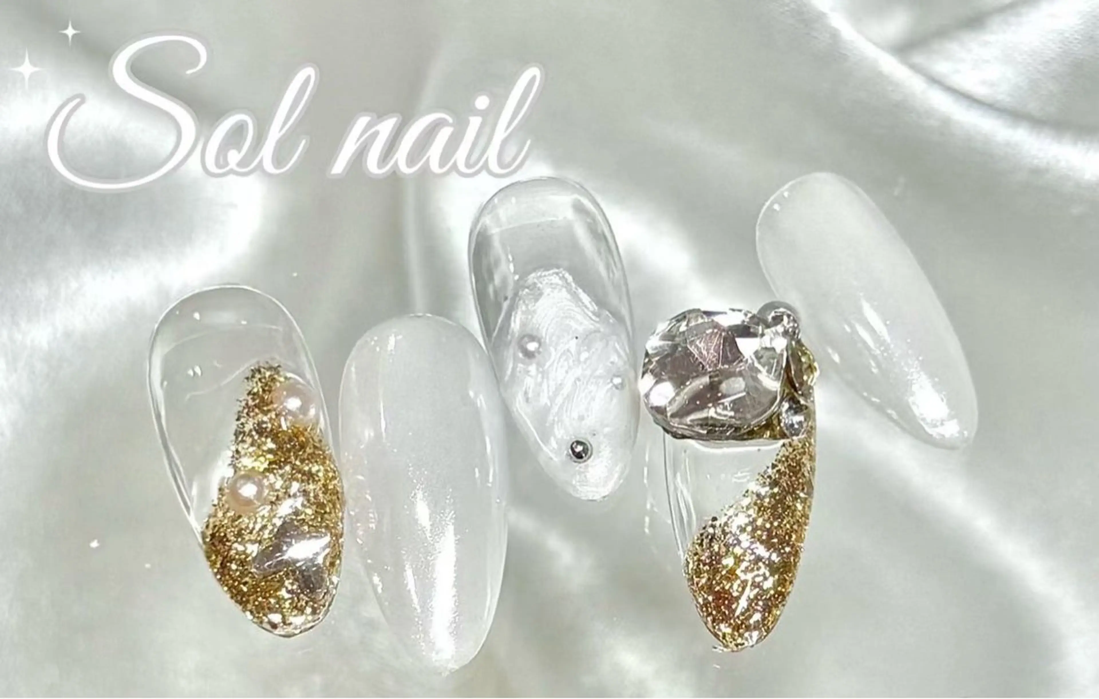 ネイル ハンドネイル ソルネイル所属・ソルネイル ナナのネイルデザイン