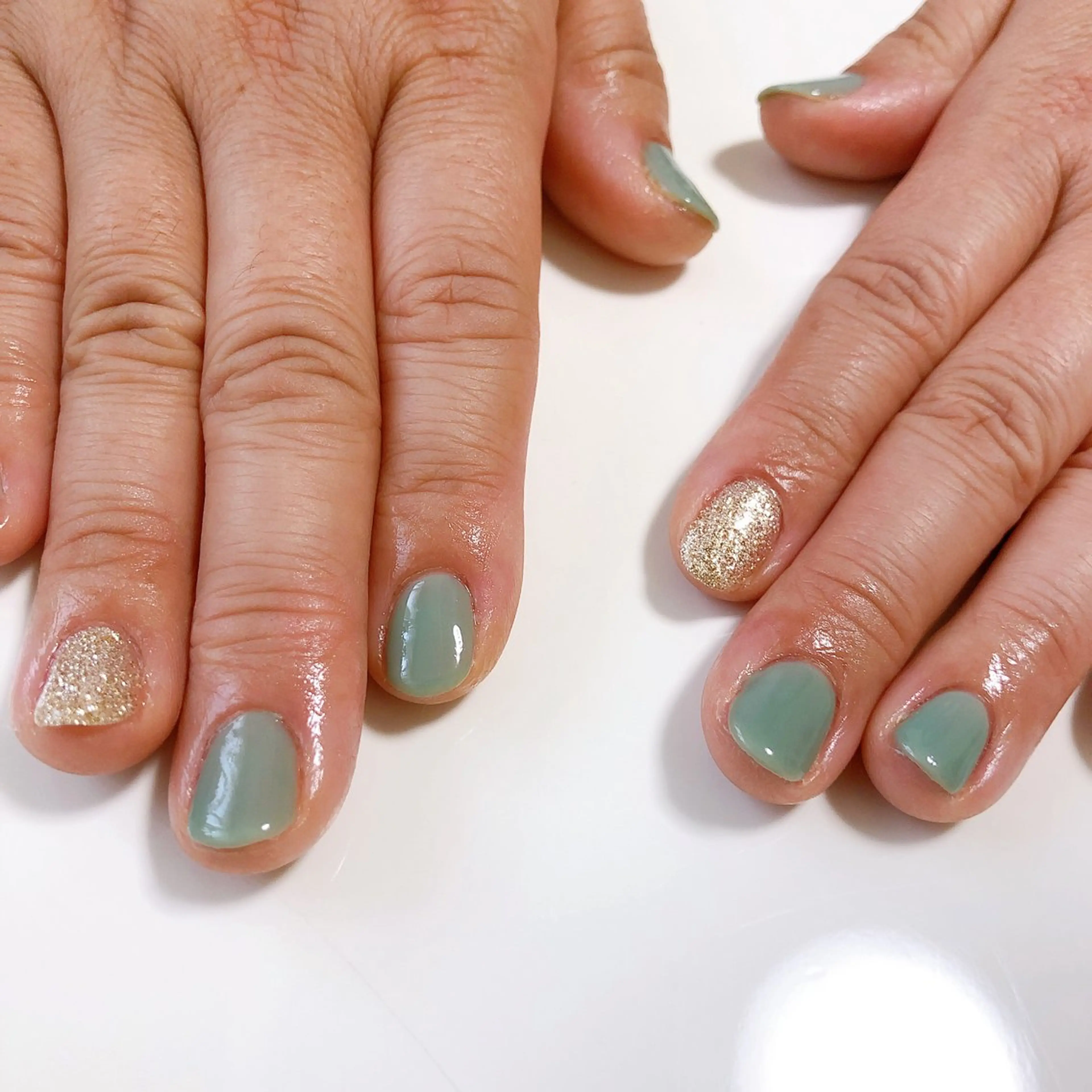 ネイル ワンカラーネイル ハンドネイル デ・アイム「nail salon MIMIPARUN」所属・ナリス化粧品 MIMIPARUNのネイルデザイン