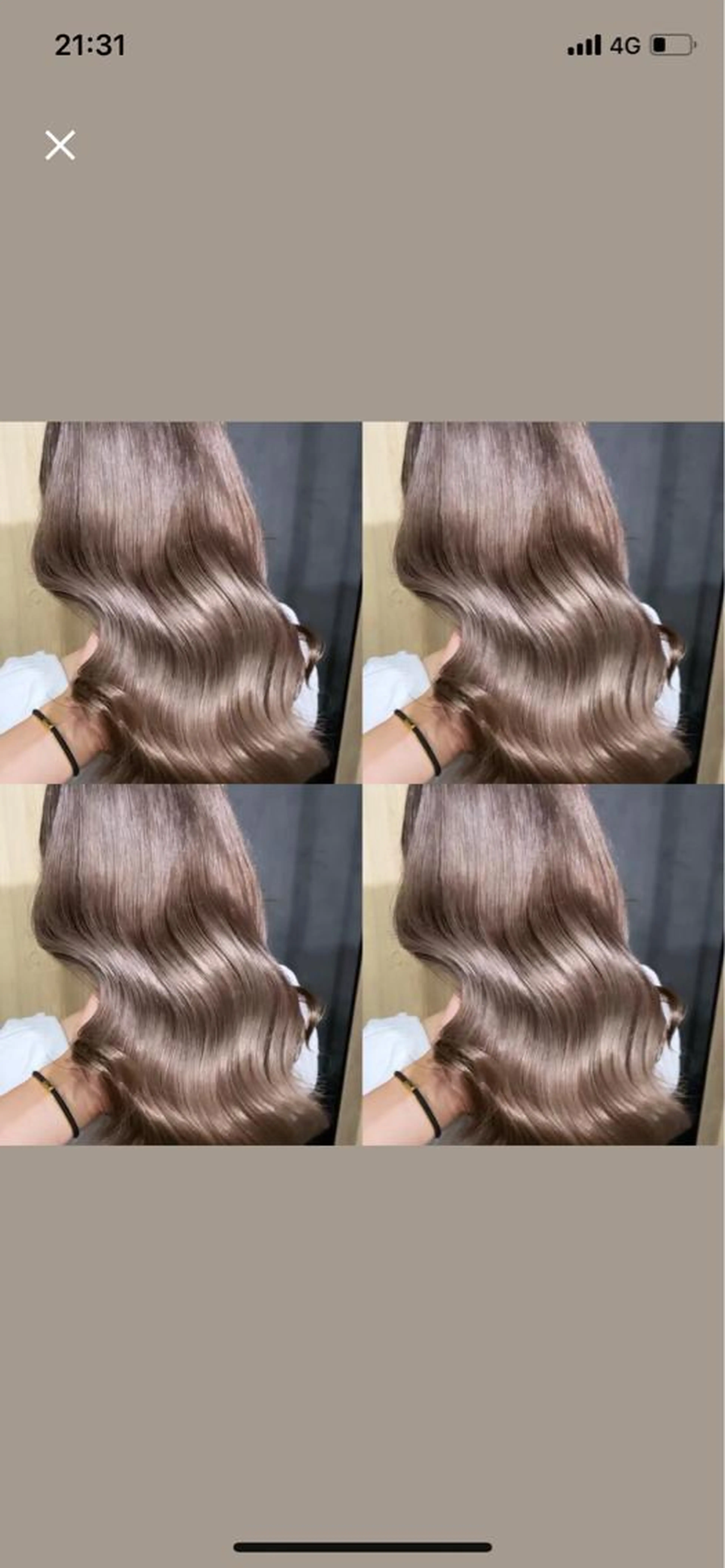 ミニモ限定限定❤️メンテナンスカット+カラー+クイックトリートメントの写真