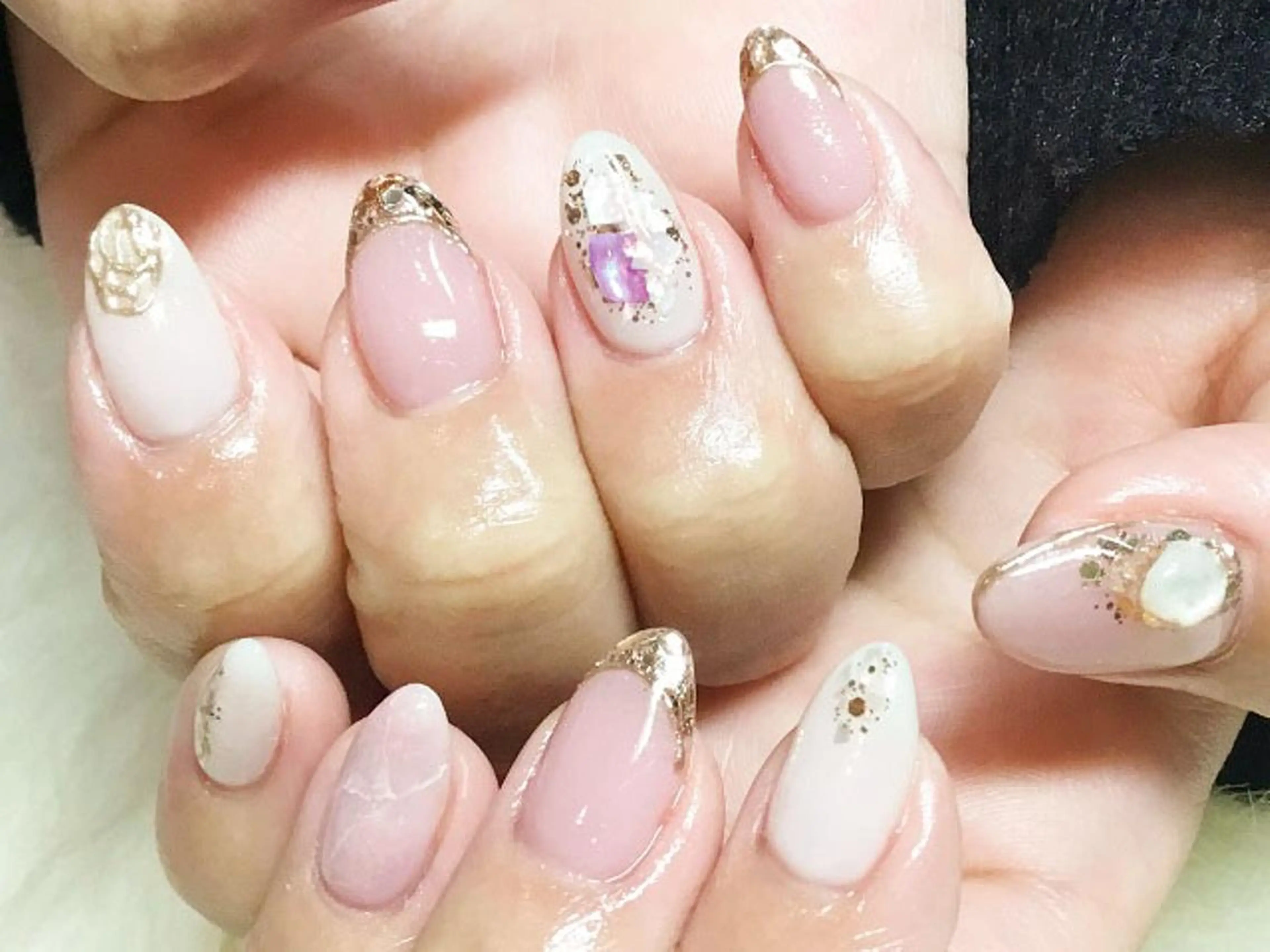 🌟オフ込💜こだわり定額コース／⭐️ニュアンスデザイン✨の写真