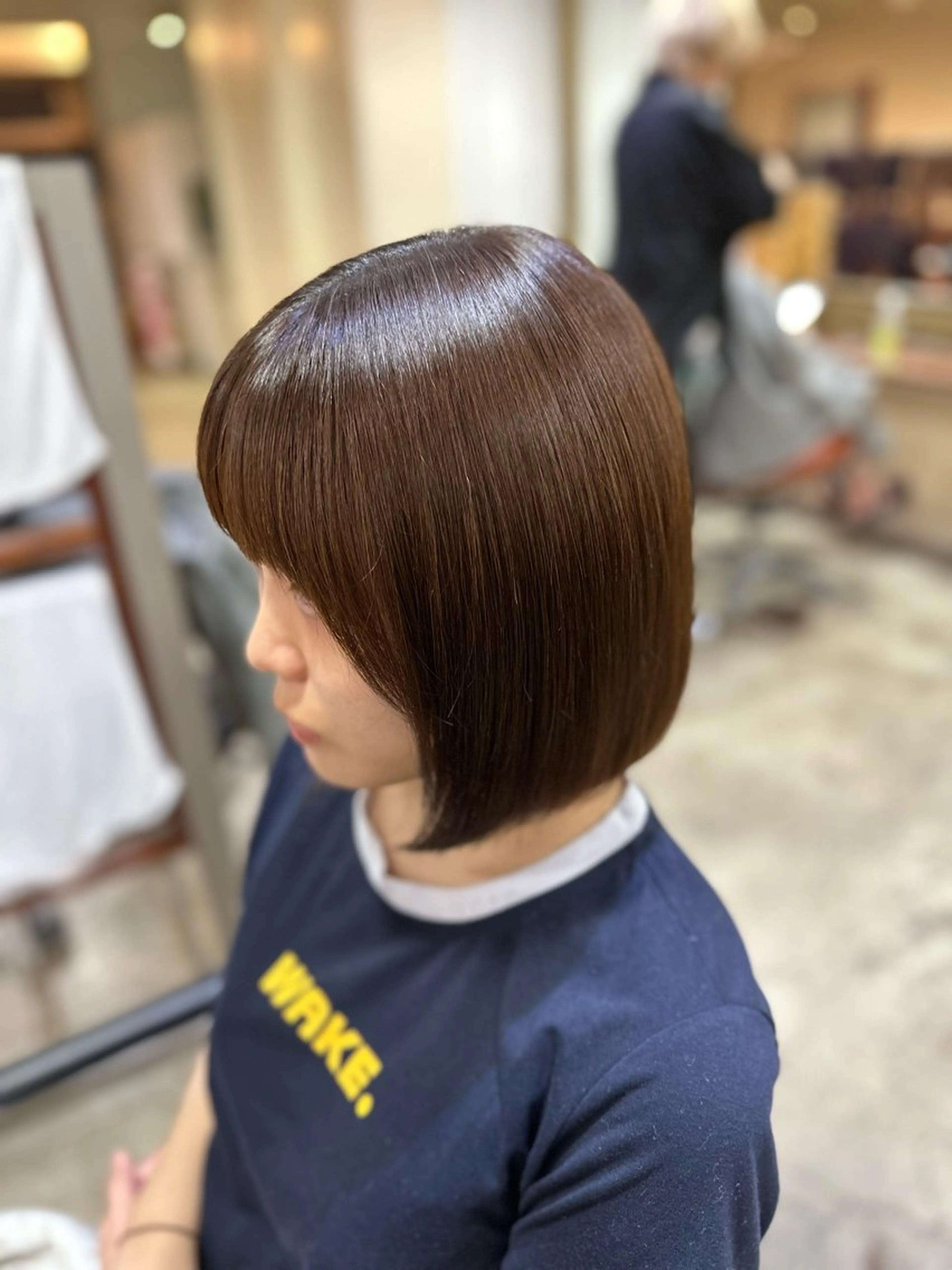 ミディアム ボブ レイヤーカット 美容室BRAVE柏東口店所属・🍃メンズ募集🍃 酒井隼のヘアスタイル
