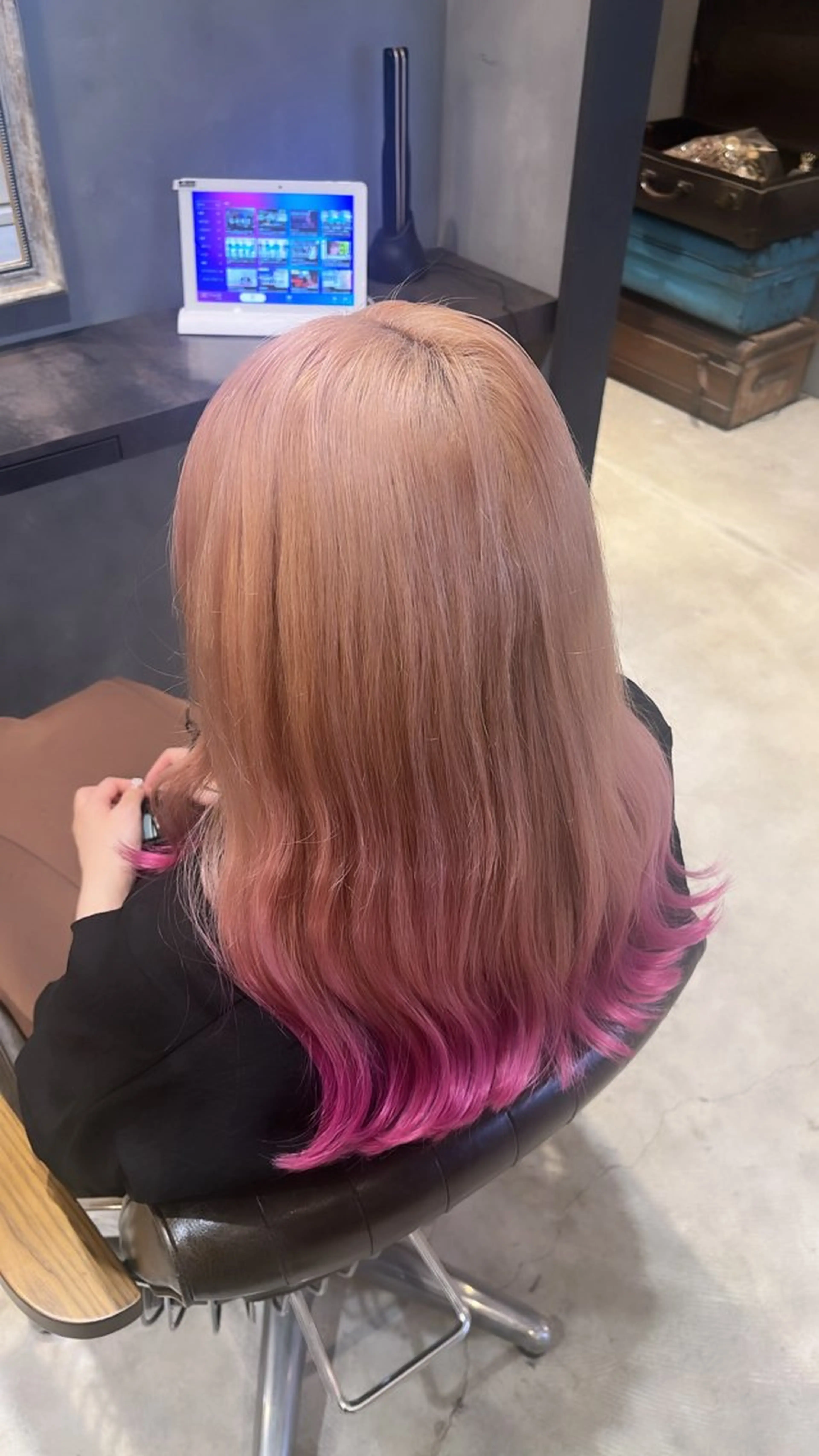 ロング 長瀬 友唯のヘアスタイル