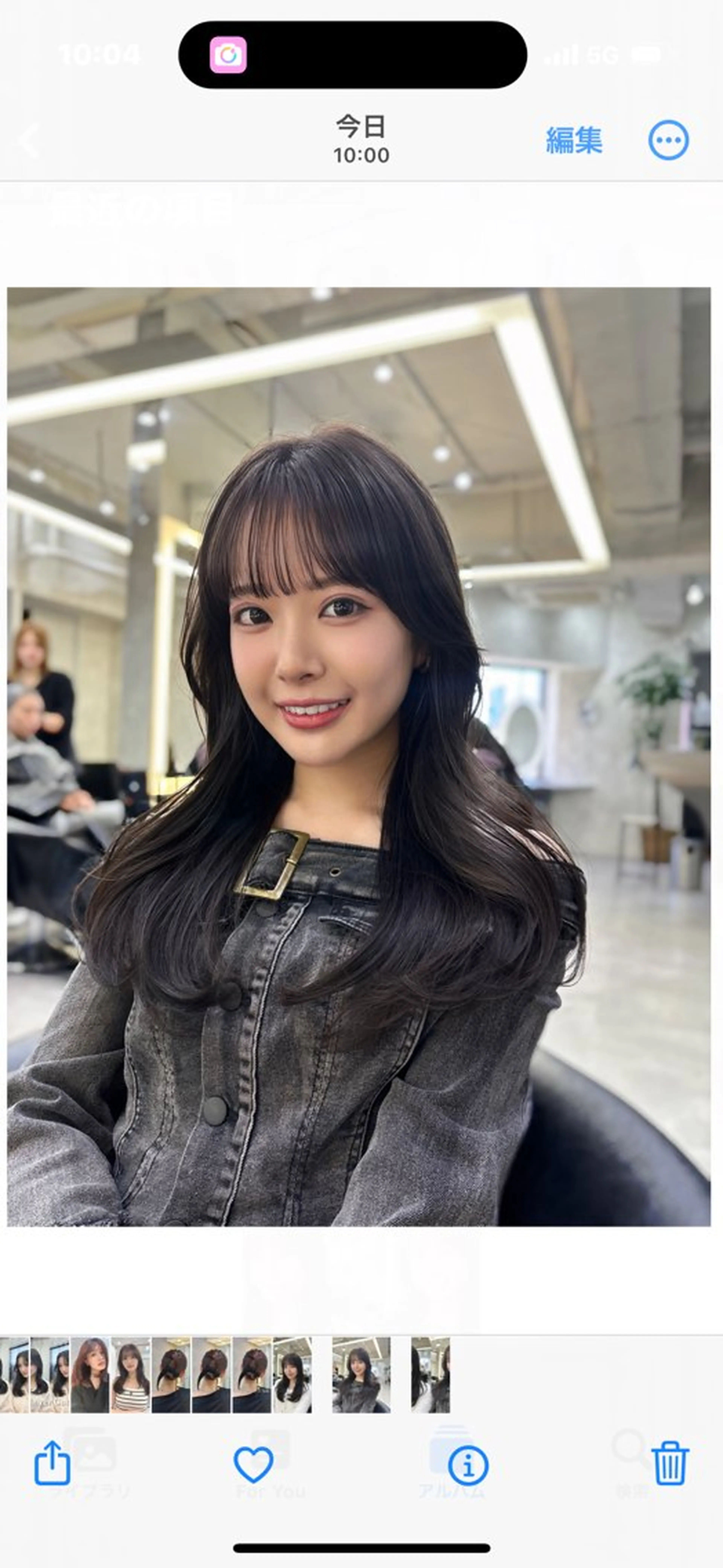 ロング 💖美髪矯正／透明感 カラー💖のぞみのヘアスタイル