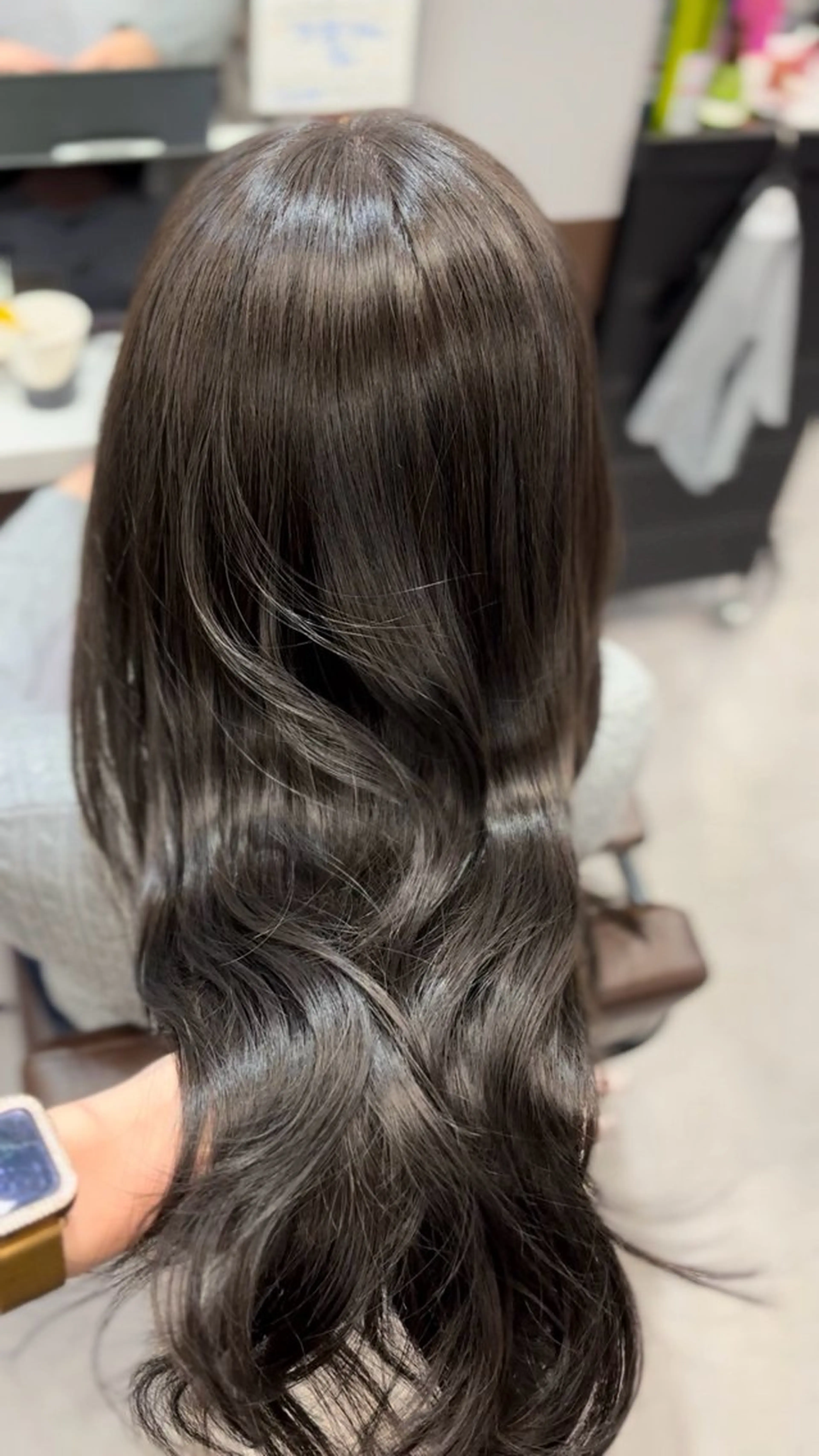 ロング カット ヘアカラー トリートメント 梅田/髪質改善× 艶カラー💎miyuのヘアスタイル