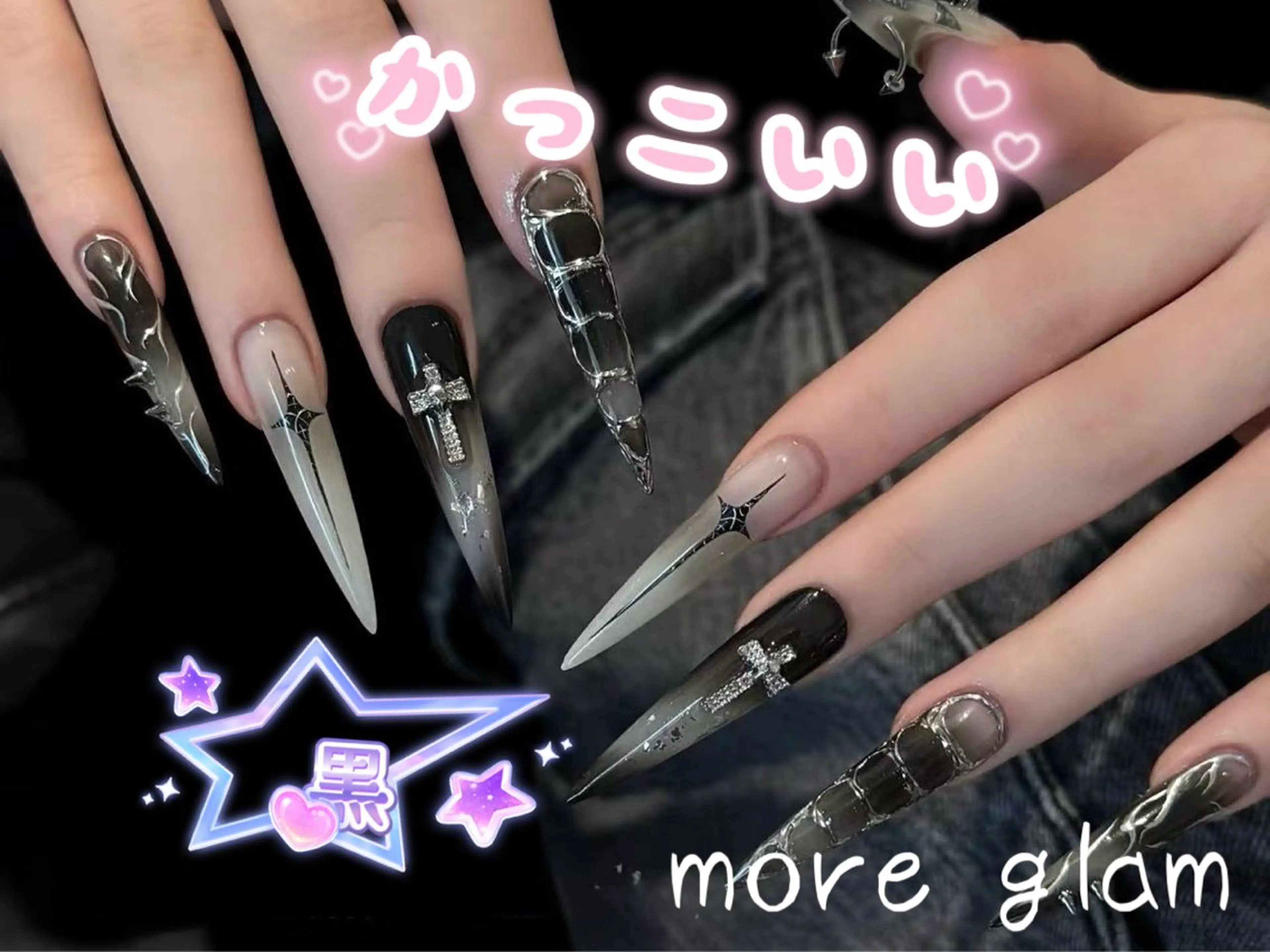 ネイル more glam nail銀座店のネイルデザイン