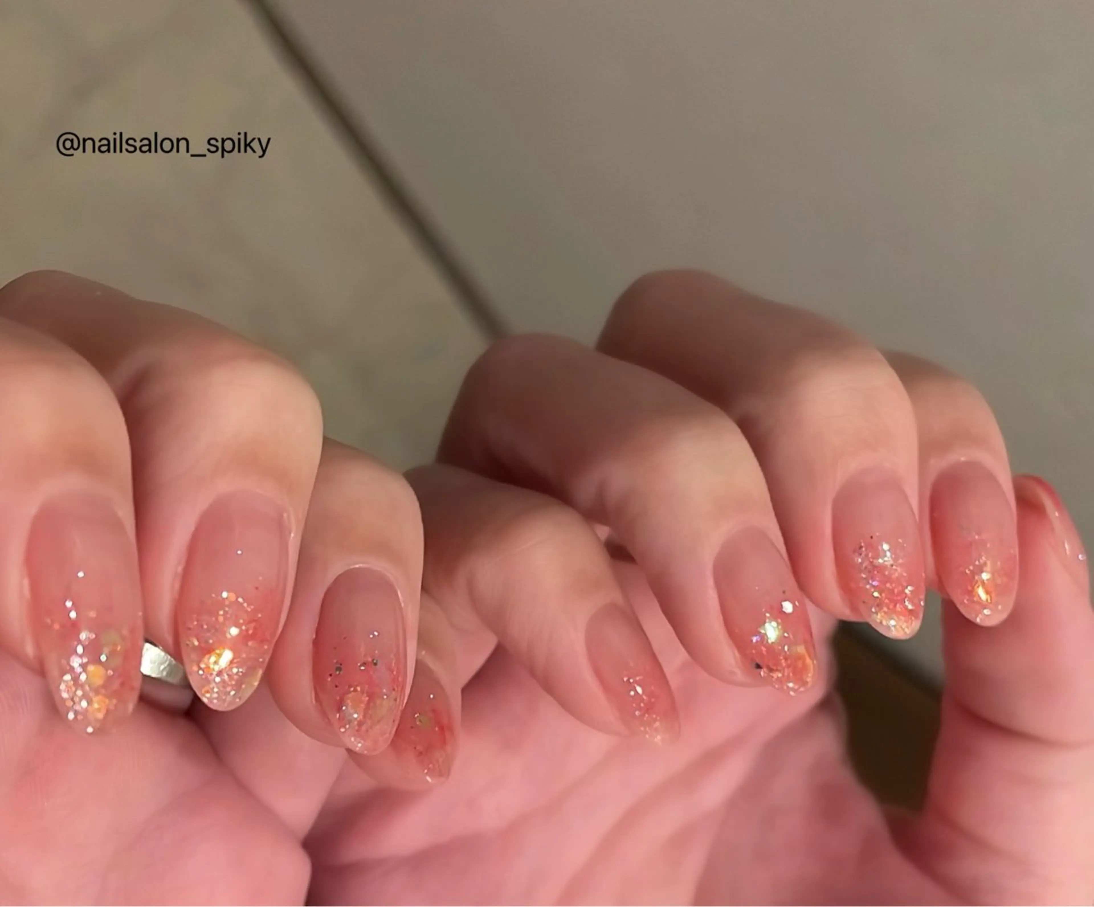 ネイル ハンドネイル Spiky とうげ ふうかのネイルデザイン