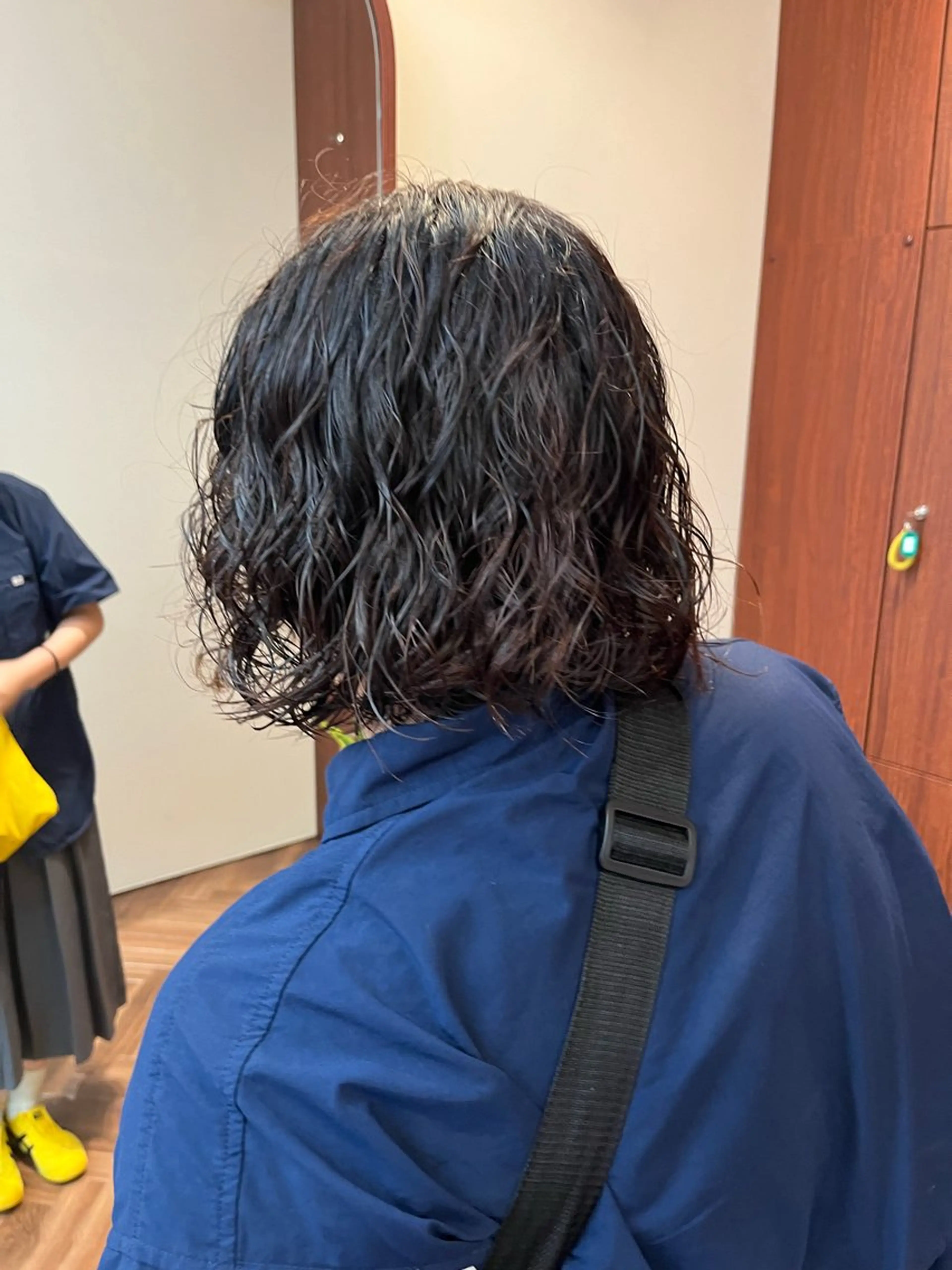 ショート パーマ カット パーマ ボブパーマ/パーマ ウルフパーマのヘアスタイル