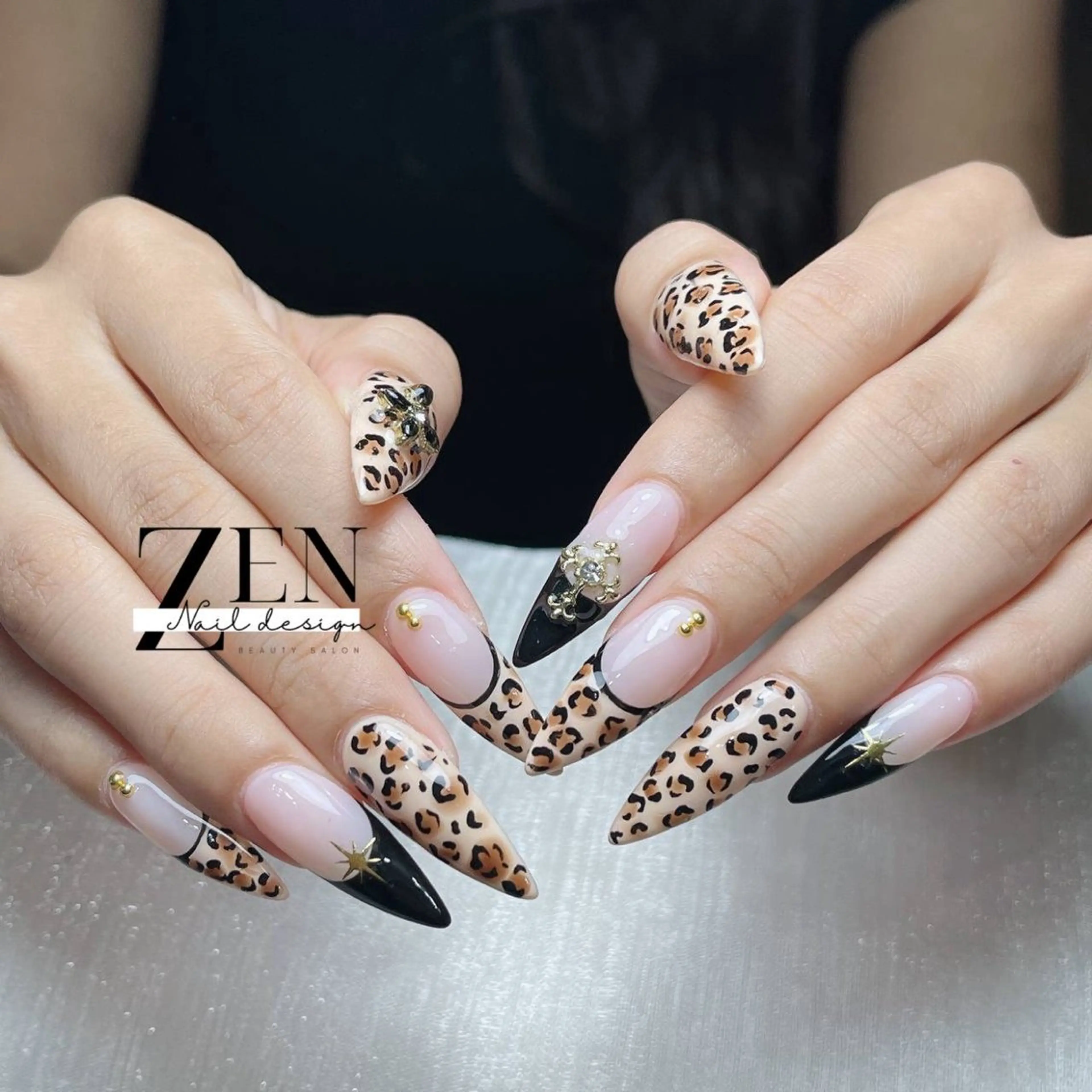 ネイル 持ち込み スカルプネイル ネイルチップ ハンドネイル Zen Nail Designのネイルデザイン