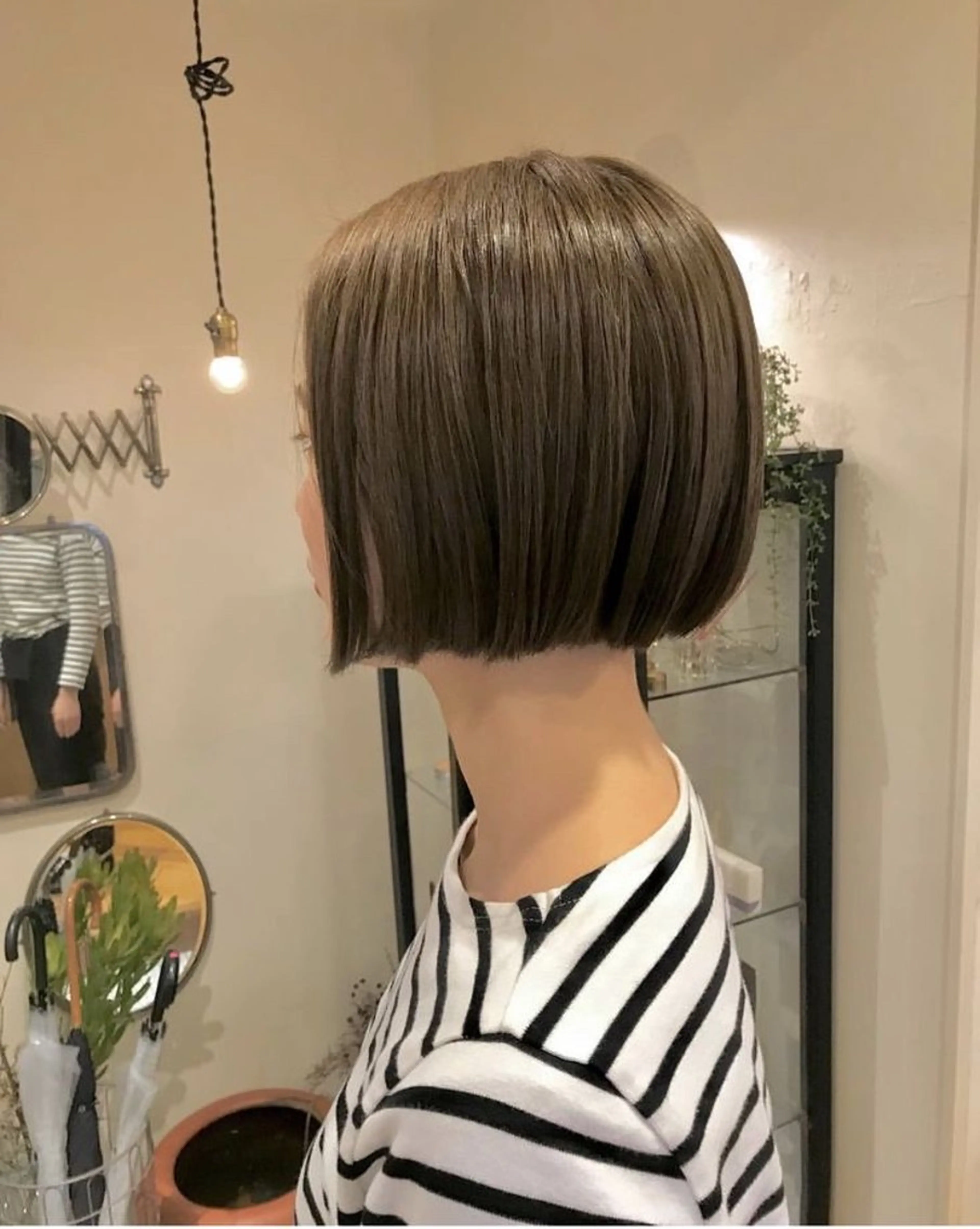 カラー 瀬長なおみ U too e'sのヘアスタイル