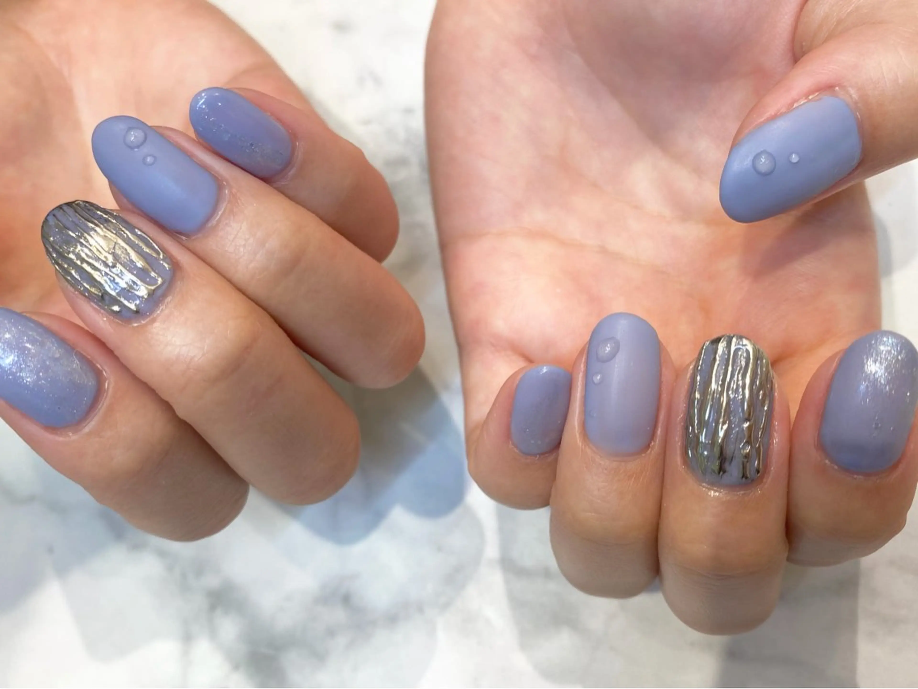 ミラーorオーロラネイル♡（パラジェル使用）の写真