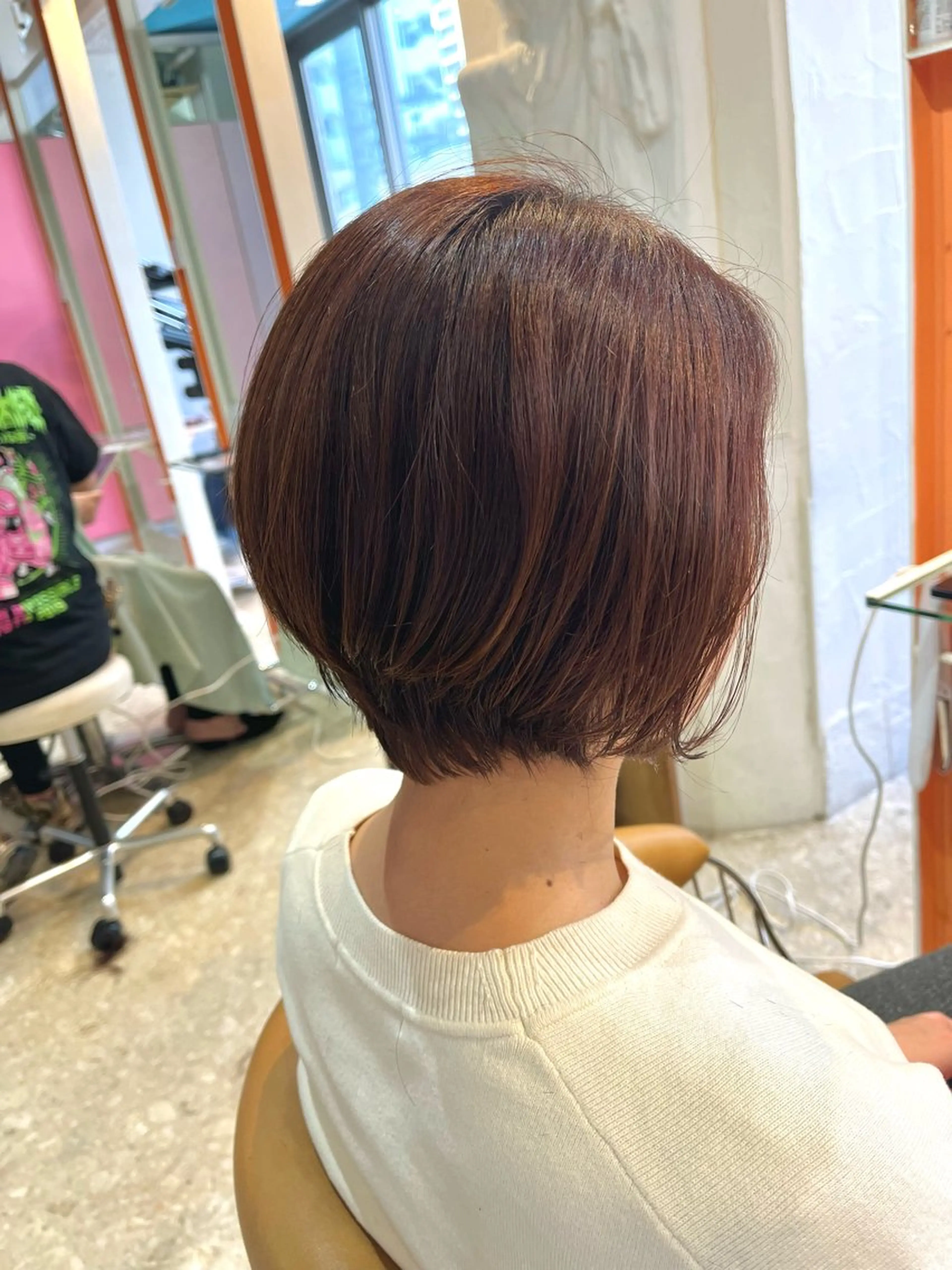 ショート カット うしだ かおるのヘアスタイル