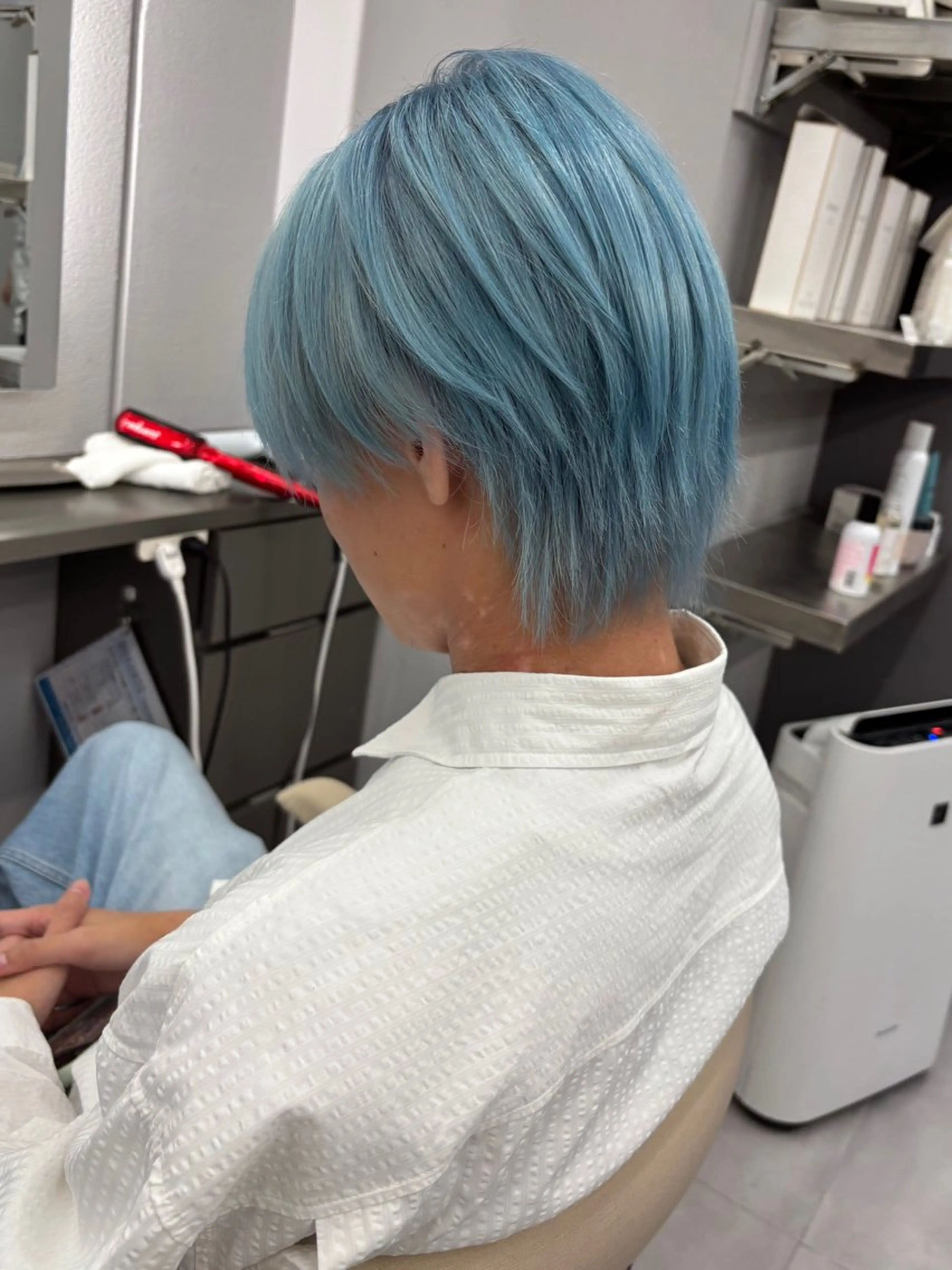 カラー メンズ メンズハイトーン ハイトーンカラー ヘアカラー トリートメント 名古屋/デザイン/ ブリーチ/松井亮磨のヘアスタイル