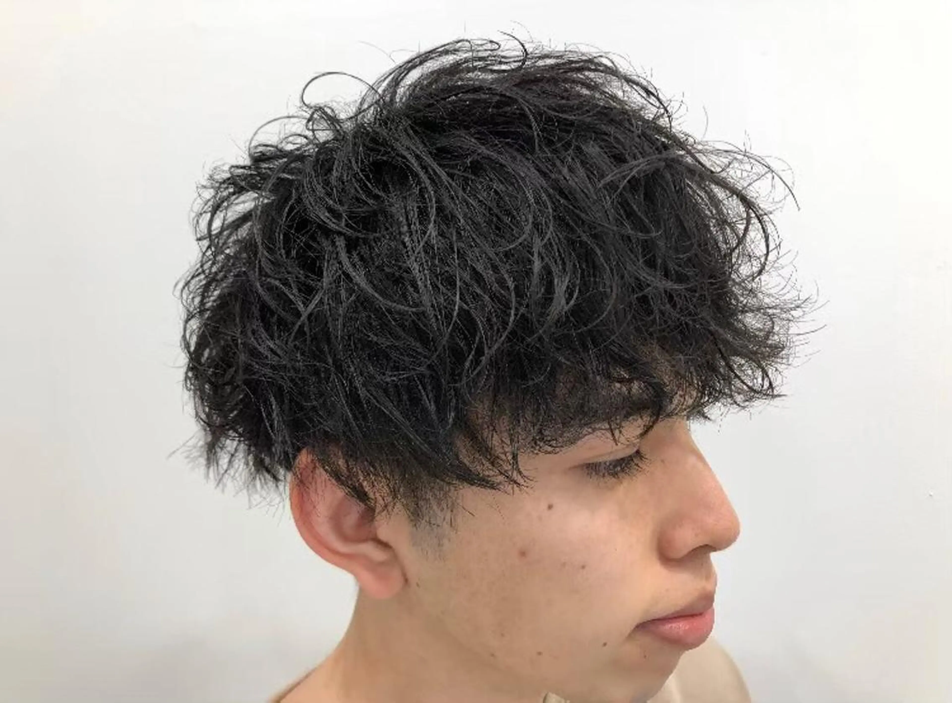 ショート カラー ヘアアレンジ メンズ カット ヘアカラー トリートメント ヘッドスパ ヘアセット ✨【公式】渋谷メンズ サロン BLUCK✨のヘアスタイル