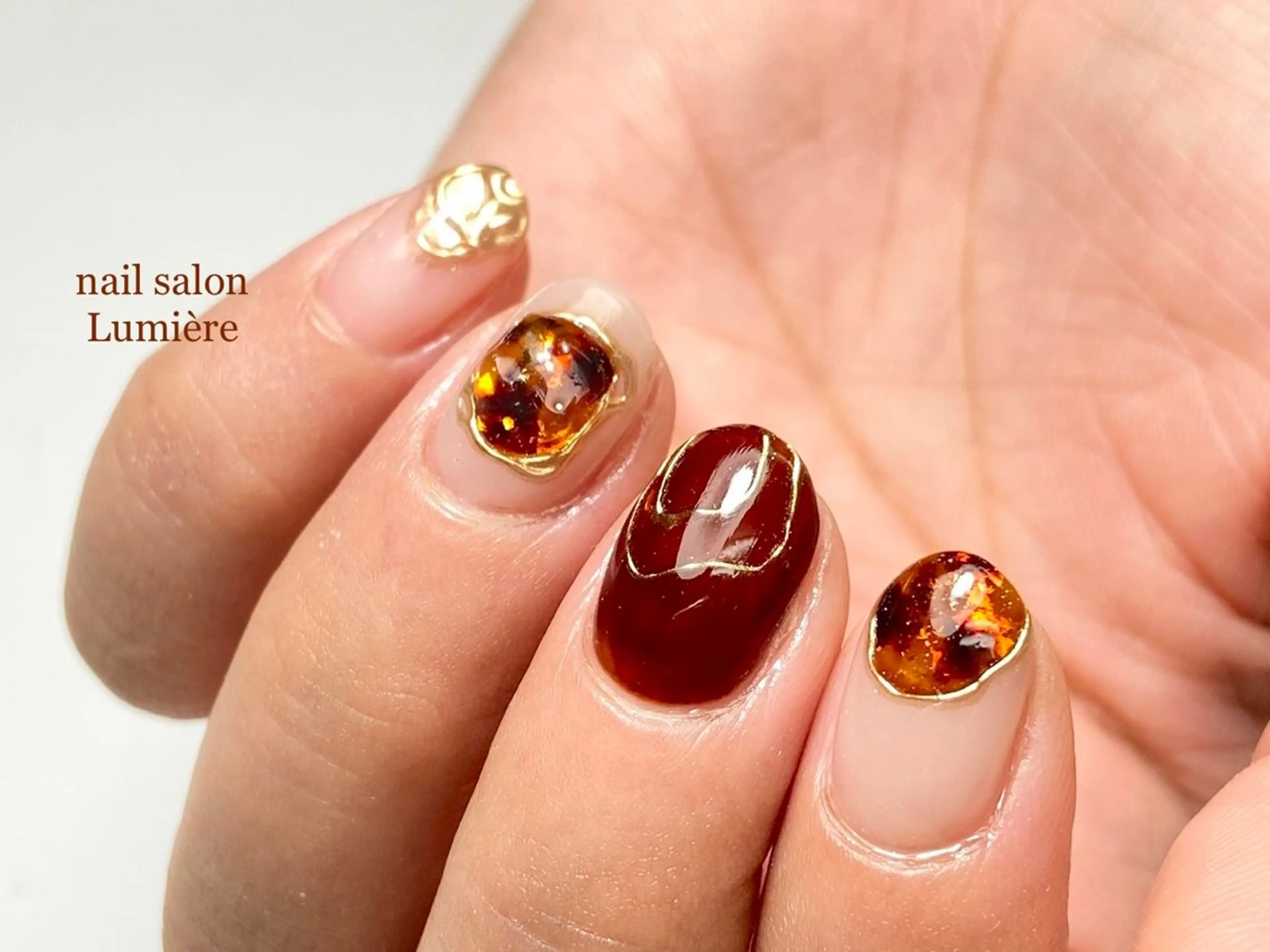 ネイル ハンドネイル nail salon Lumièreのネイルデザイン