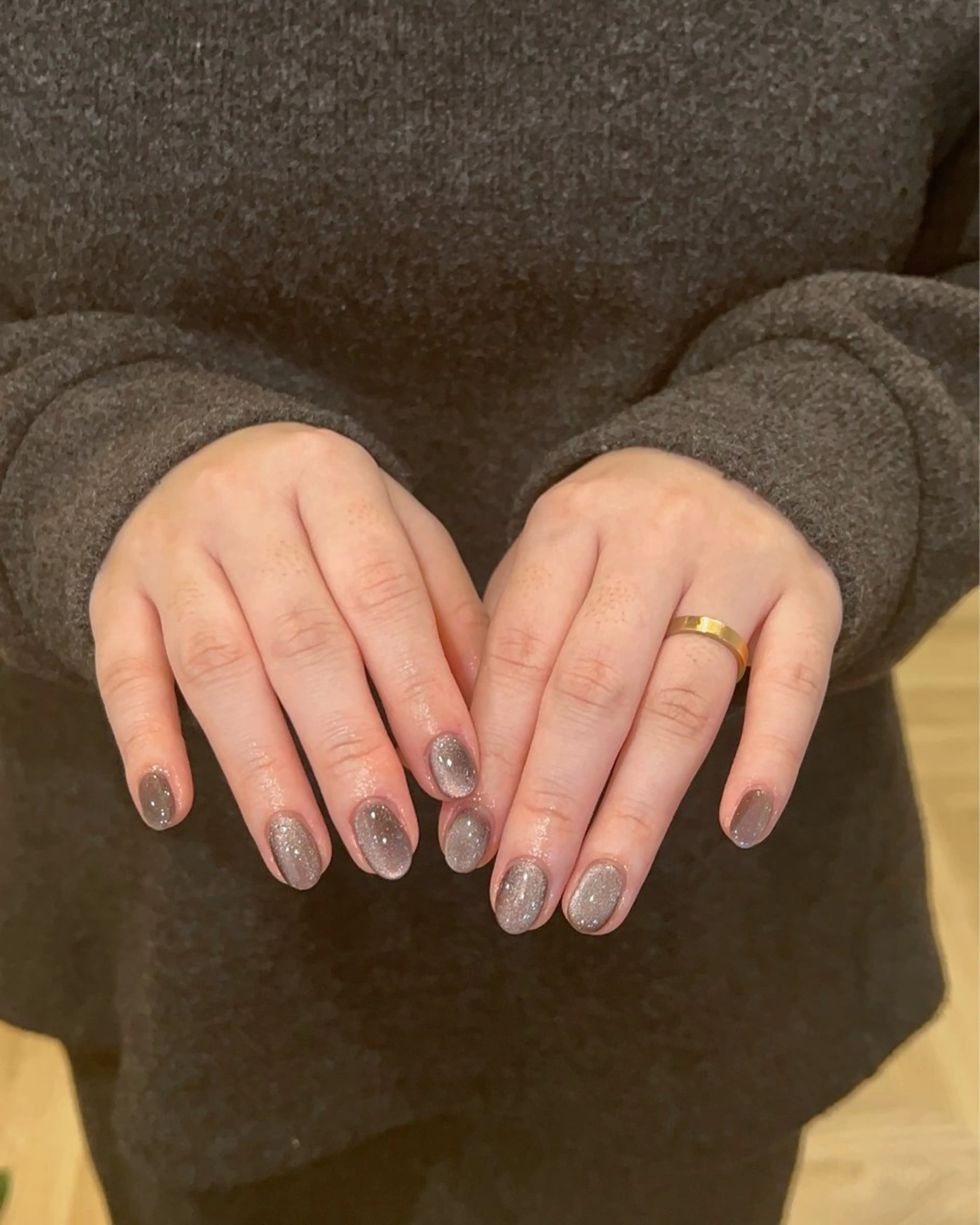 ネイル マグネットネイル ハンドネイル フットネイル ハンドケア Nes.Nail所属・Miyagi Asamiのネイルデザイン