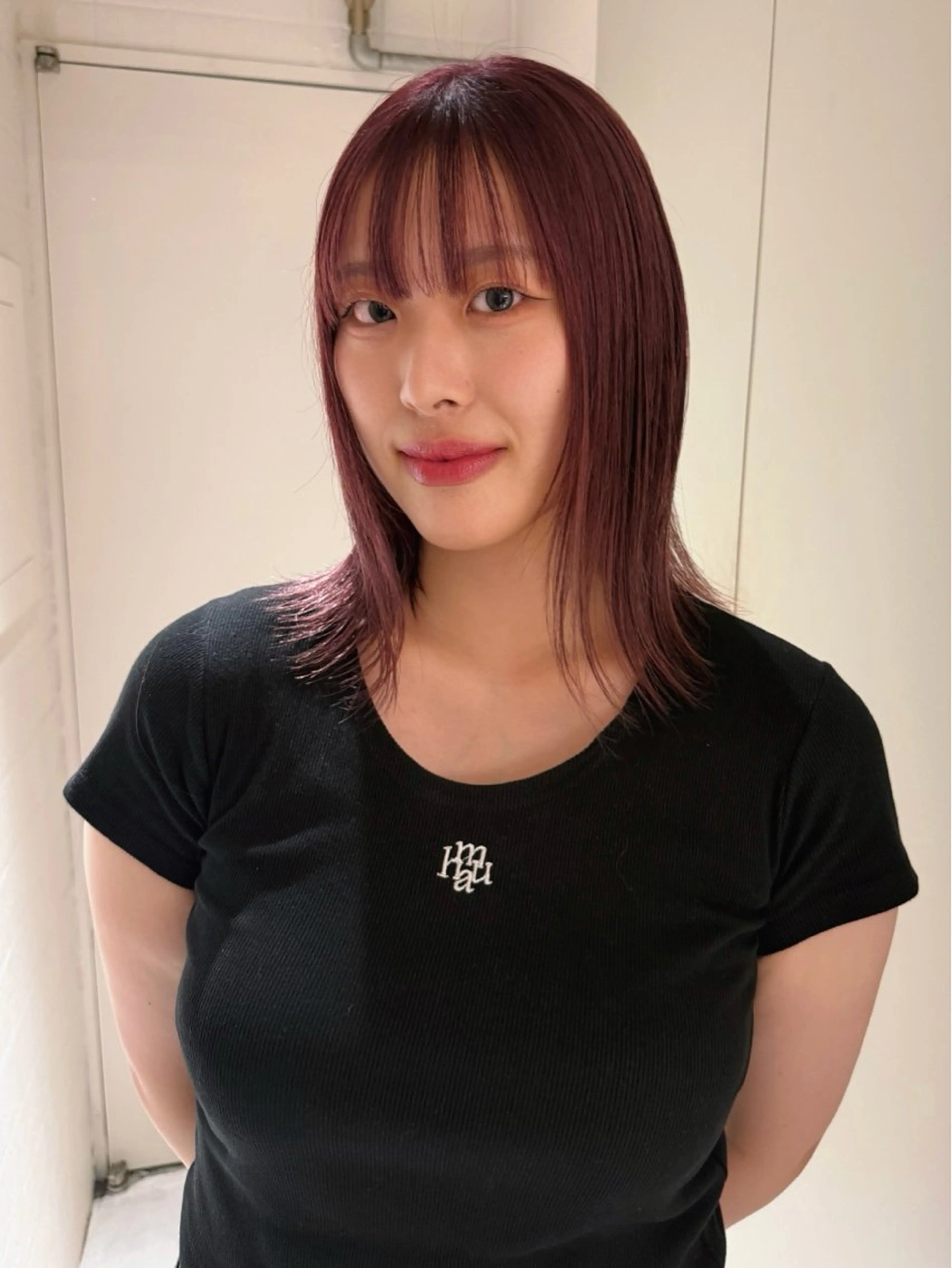 セミロング 【haRu ハル】 ゴトウハナのヘアスタイル