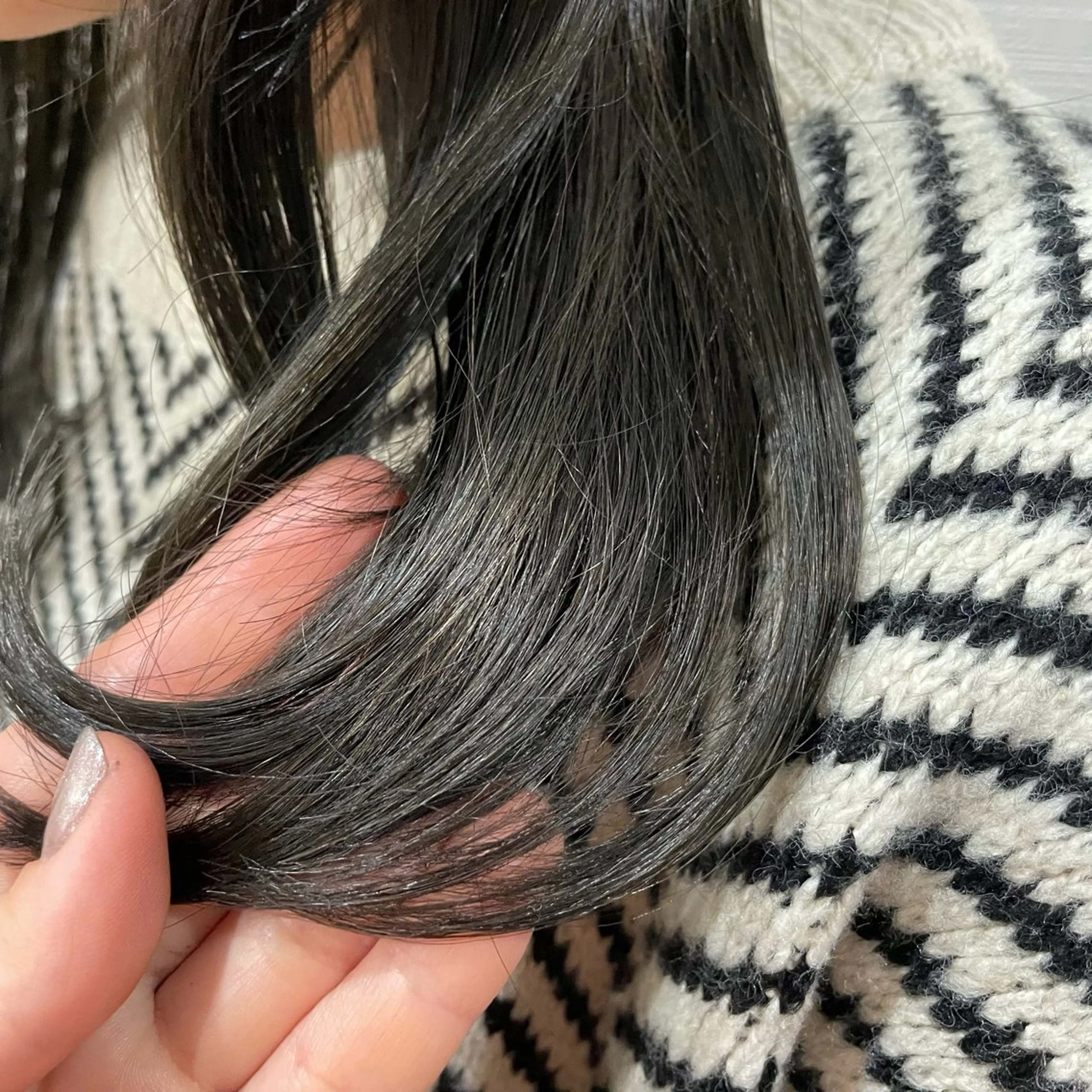 ミディアム カラー カット ヘアカラー RorriM natsuのヘアスタイル