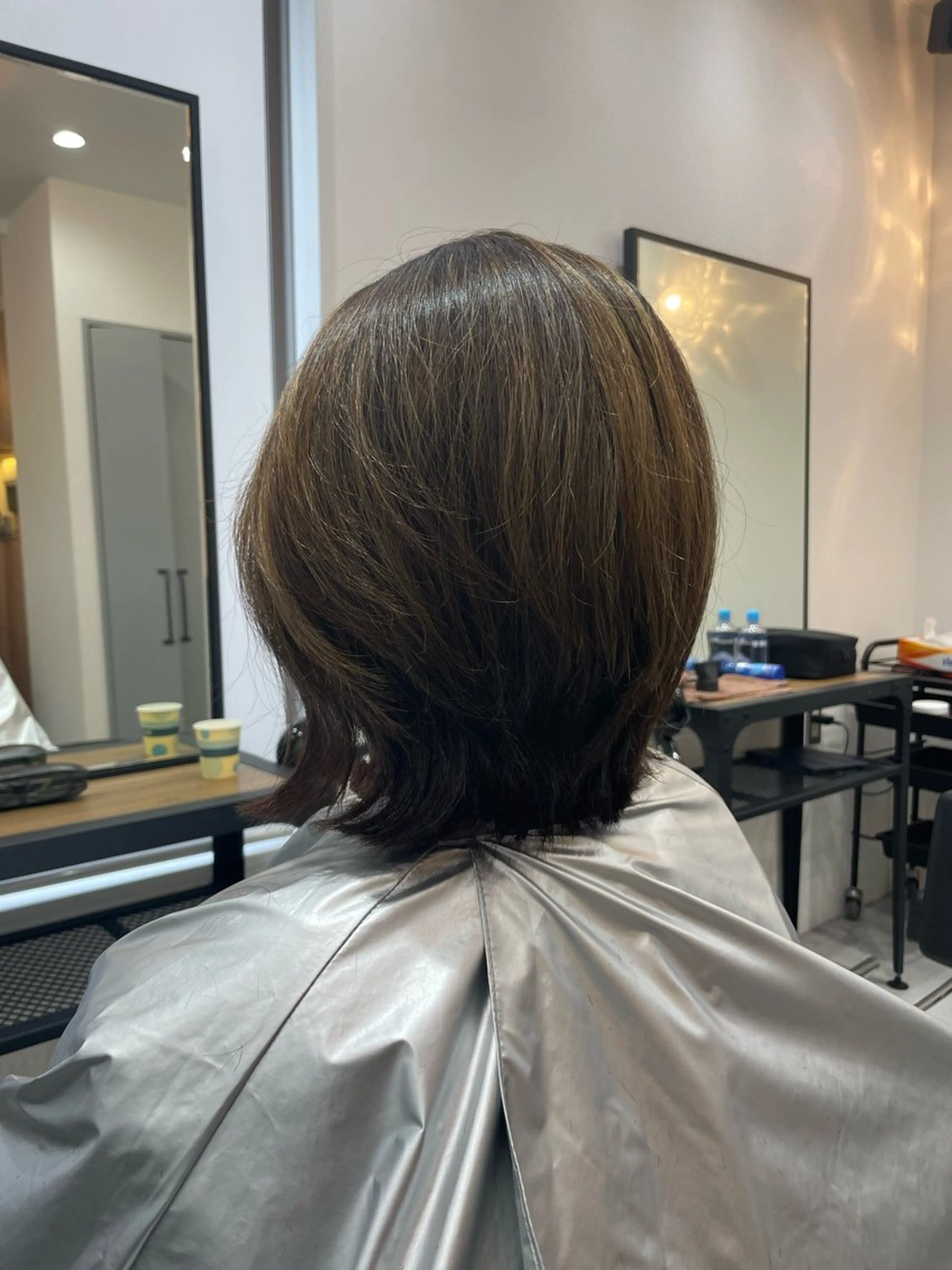 ミディアム Agu hair mignon 半田2号店所属・よこい みおのヘアスタイル