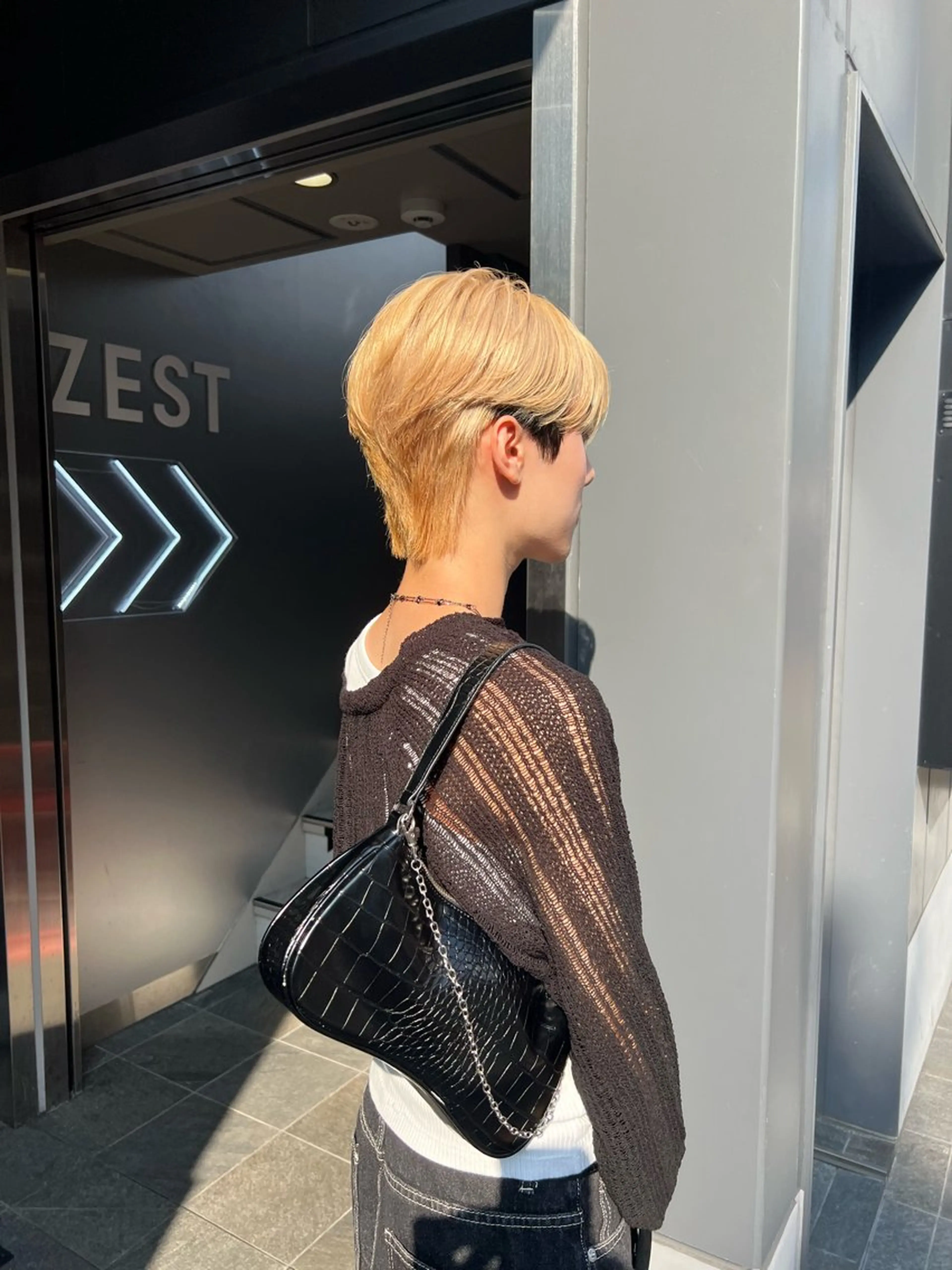 メンズ メンズ韓国風 ヘアカラー トリートメント ヘアセット 韓国風艶カラー 🇰🇷🩶/REIのヘアスタイル