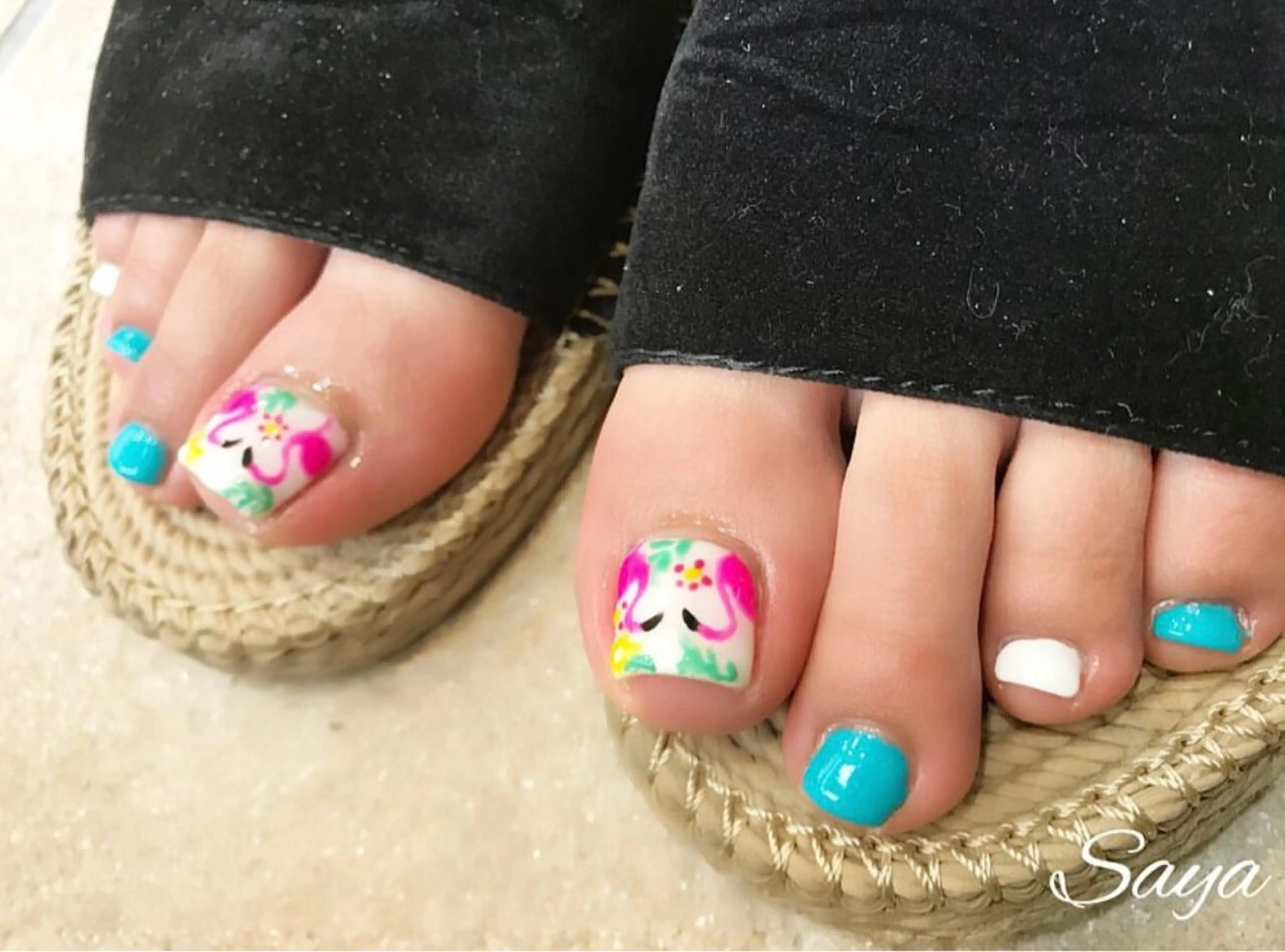 カラー ネイル ハンドネイル フットネイル nail salon Suu.(スー)のネイルデザイン