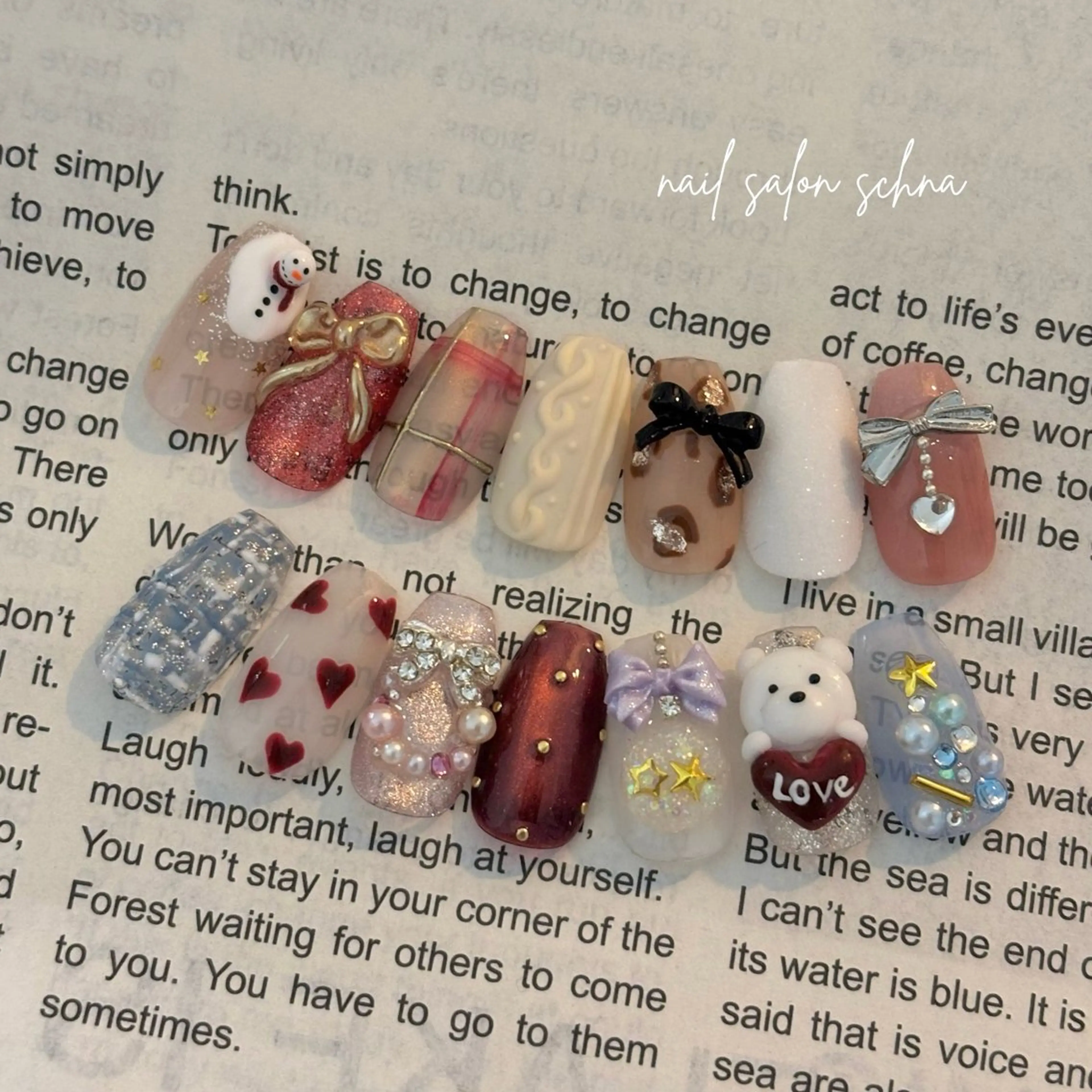 ネイル ハンドネイル nail salon schnaのネイルデザイン