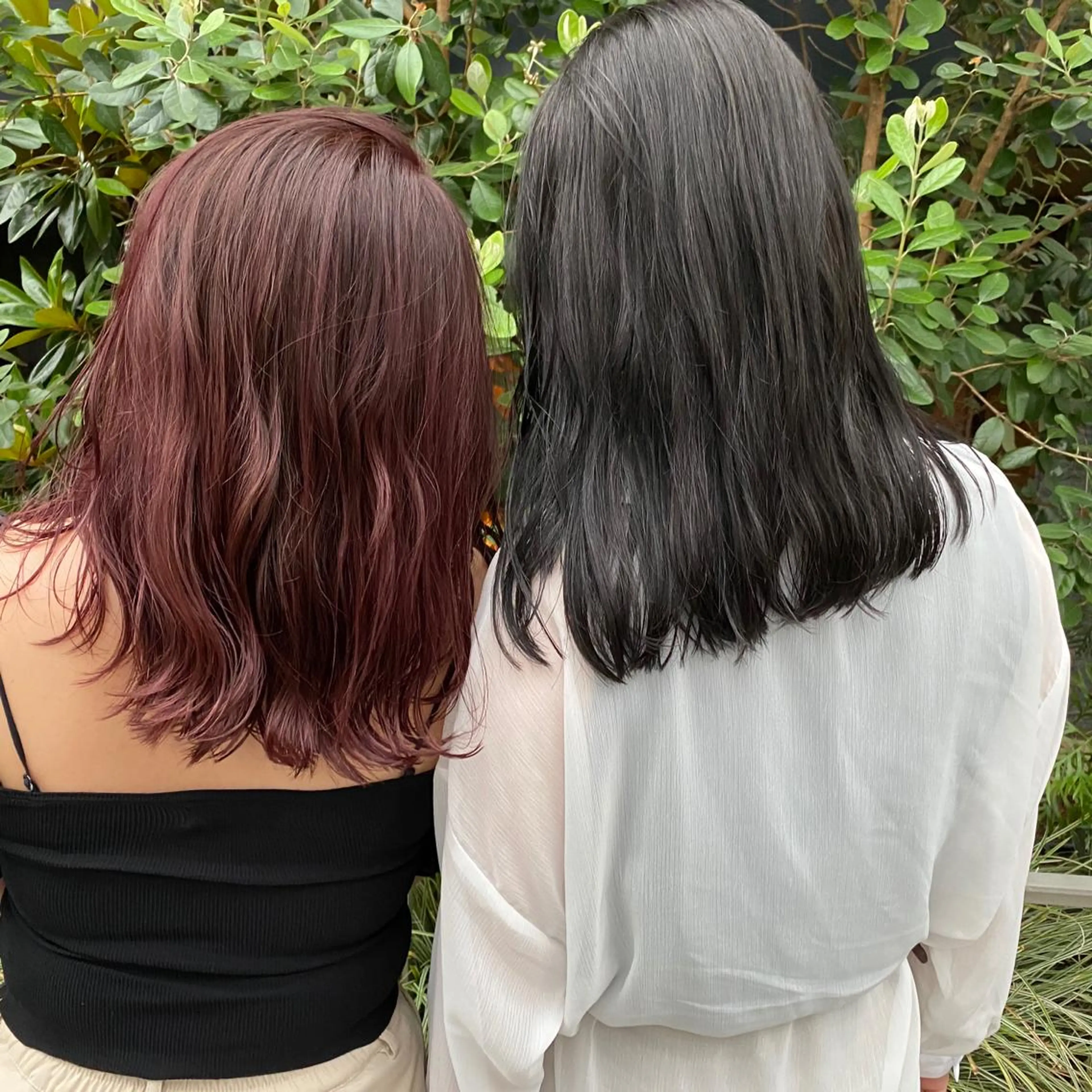 ミディアム カラー ヘアアレンジ 外苑前NO.1艶髪 透明感カラーのヘアスタイル