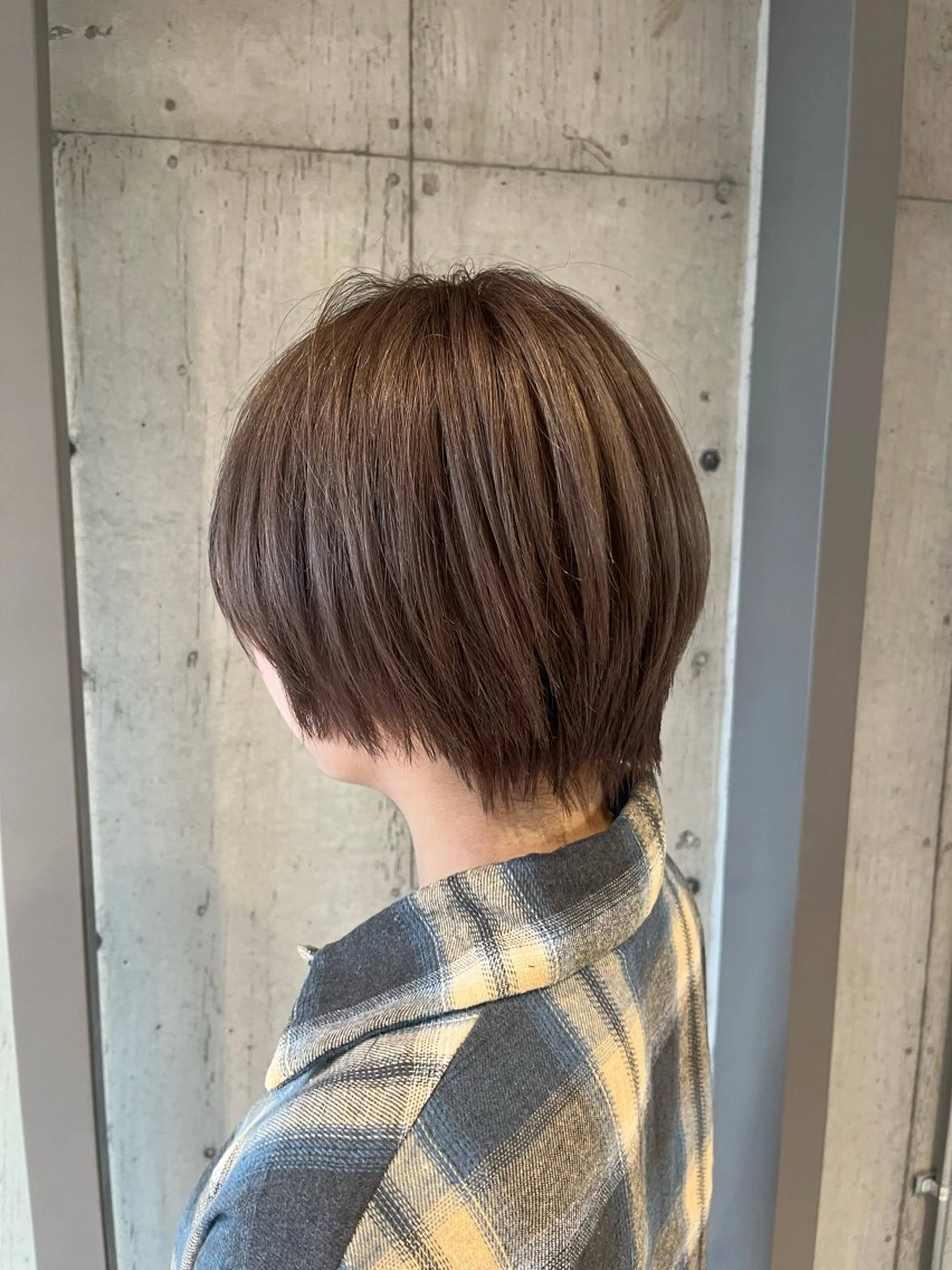 ショート カラー ヘアアレンジ カット ヘアカラー トリートメント 傷ませないカラー・ ボブ・リクト📸のヘアスタイル