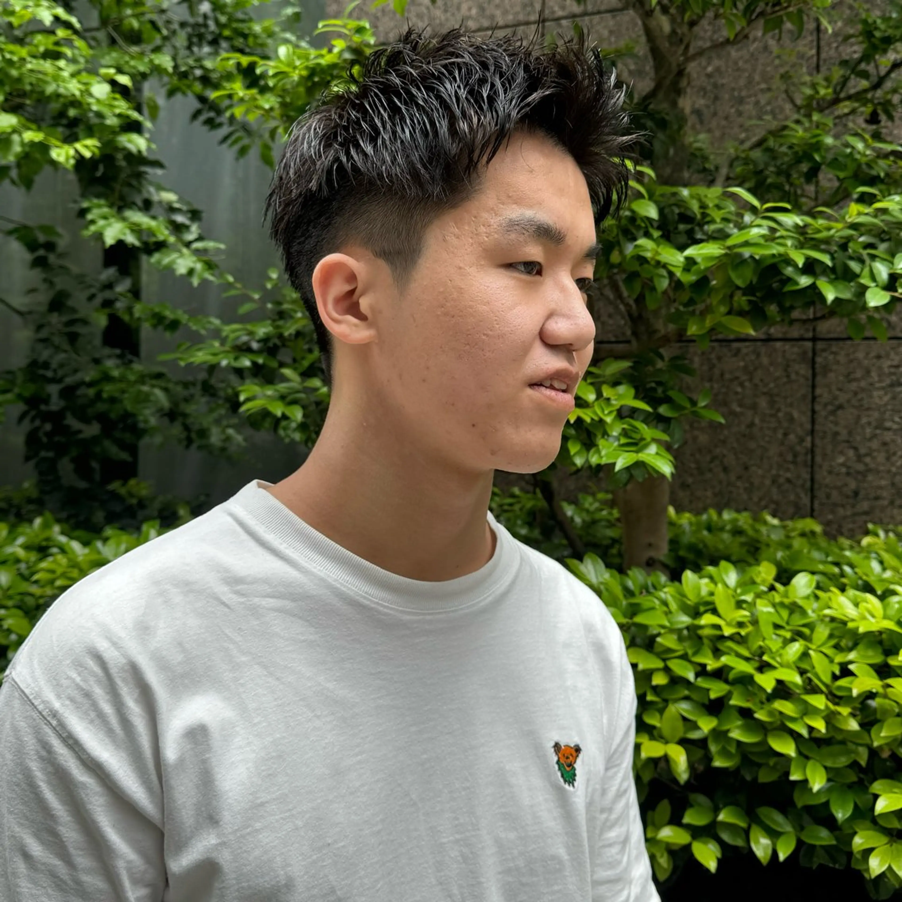 ショート カラー メンズ メンズメッシュ ダブルカラー メッシュ ヘアカラー Lond GULLMAN所属・高橋大和/ メンズ特化美容師のヘアスタイル