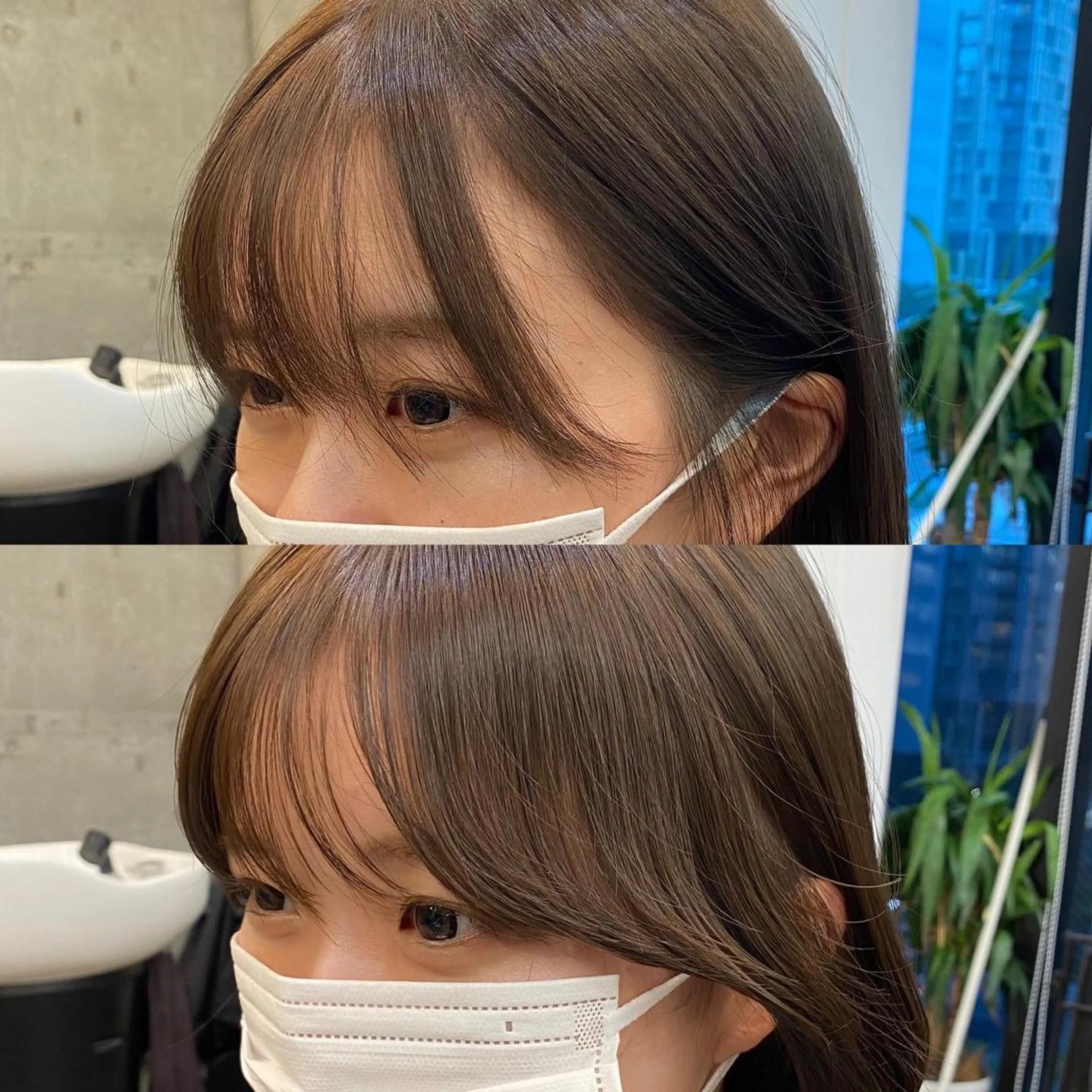 ロング カット 縮毛矯正 トリートメント SALOWIN原宿AROA店所属・顔まわり神カット✂︎ 齋藤雄大【表参道】のヘアスタイル