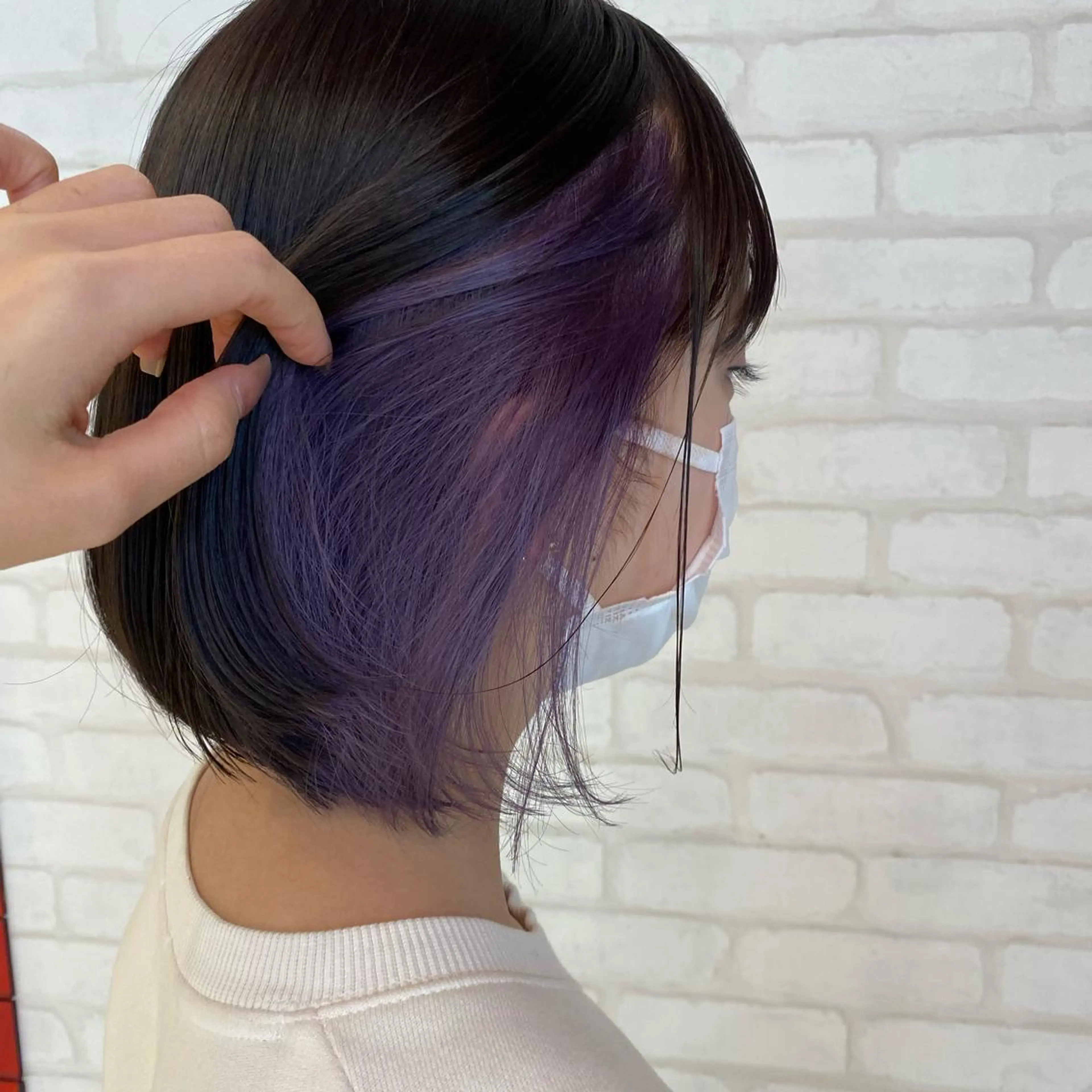 ショート カラー カット ヘアカラー トリートメント ノンダメージサロンBonheur銀座並木通り店所属・ULTOWA/銀座 ERIのヘアスタイル