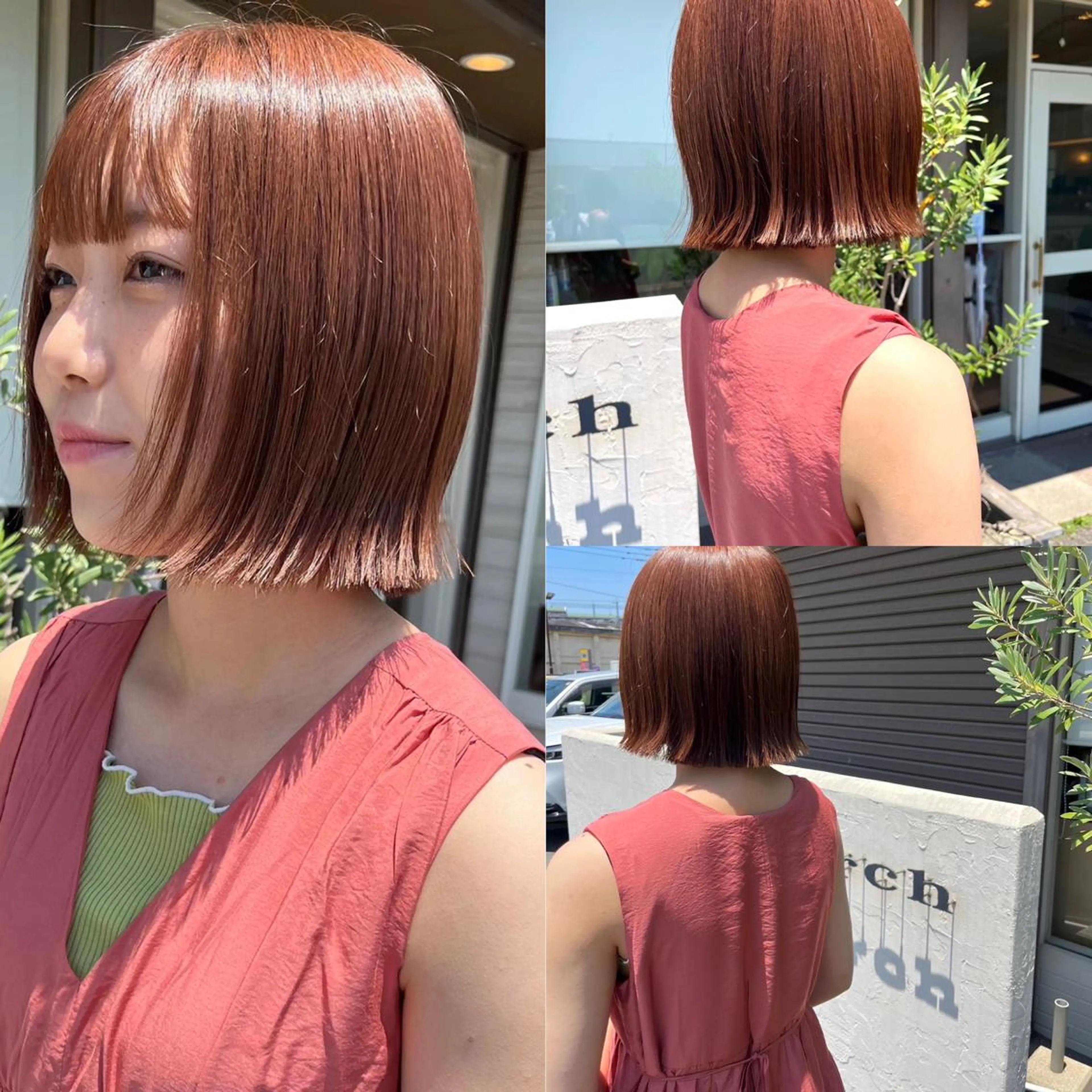 ショート 切りっぱなしボブ ボブ arch. 津福店のヘアスタイル
