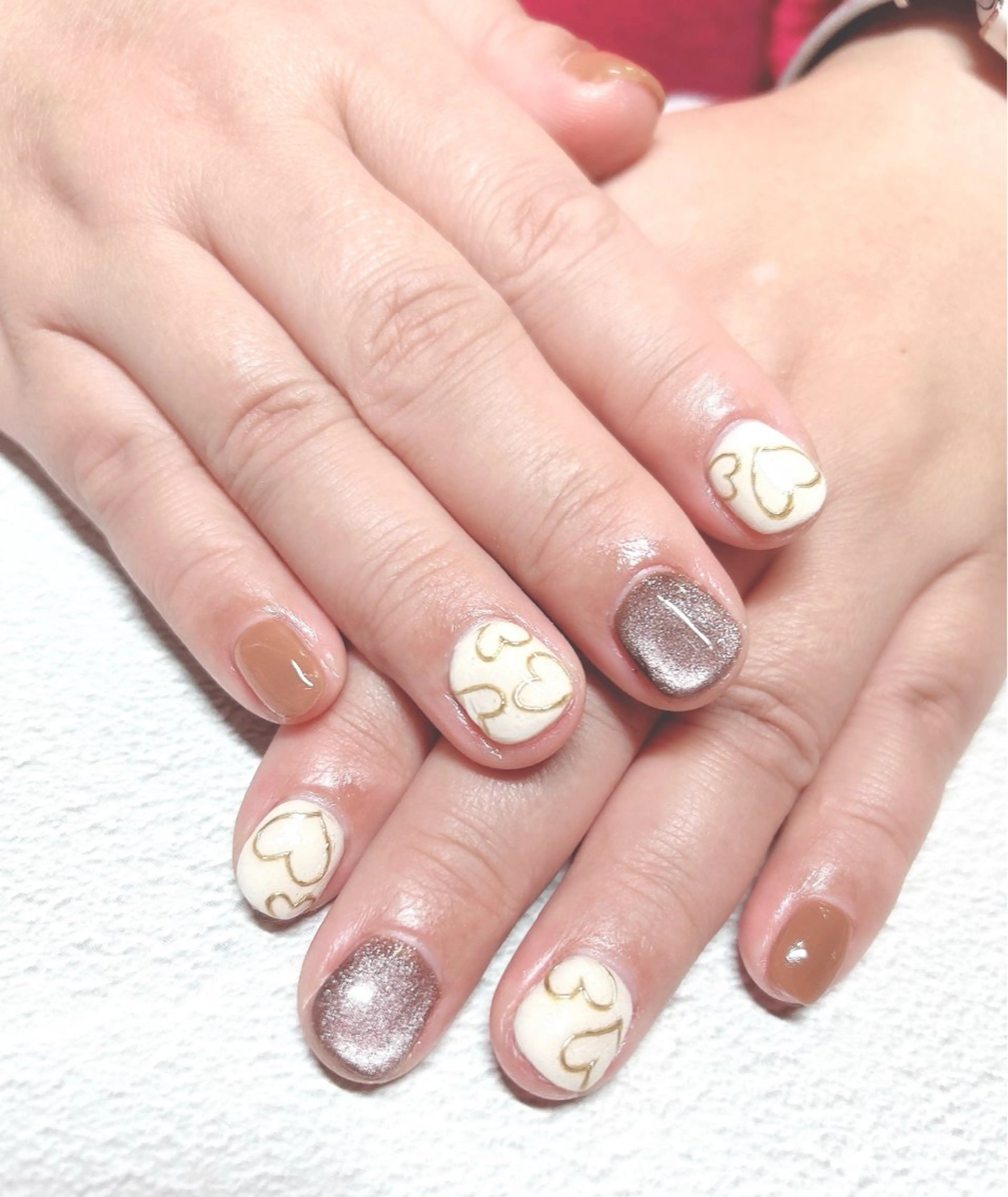 ネイル マグネットネイル ミラーネイル takamin._.nail所属・t. takamiのネイルデザイン