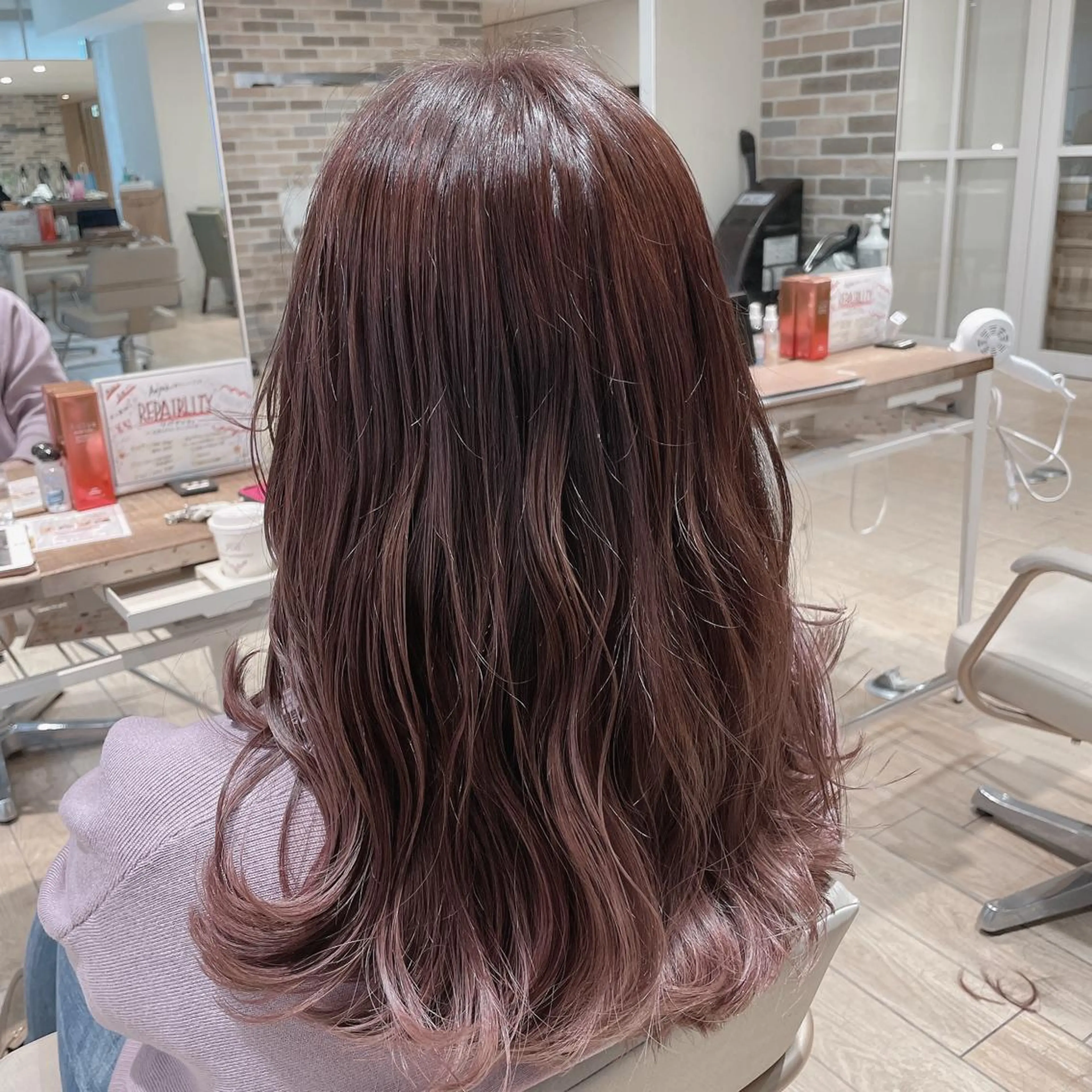 ロング カラー 市原 大翼のヘアスタイル