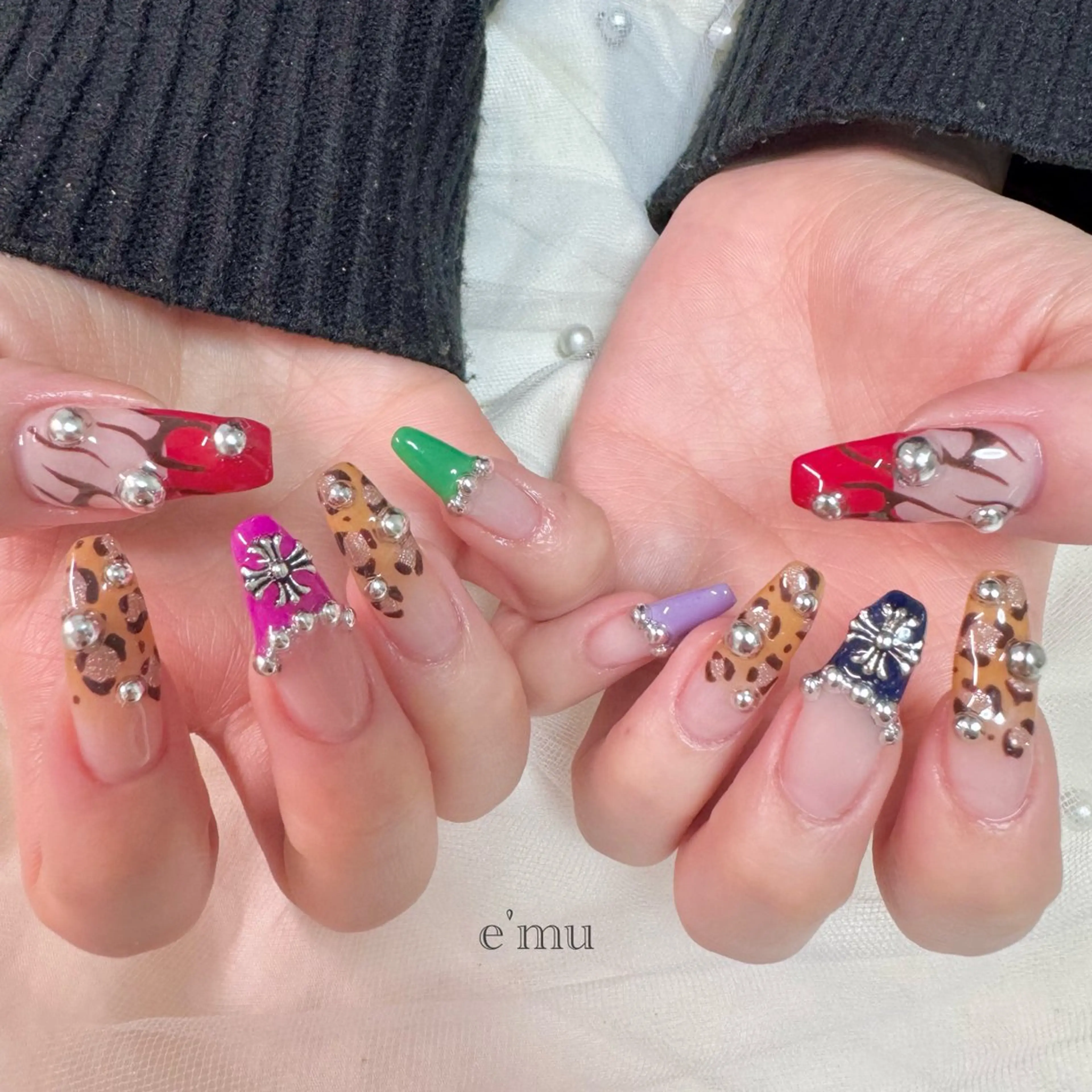 ネイル ハンドネイル nail salon e'mu💐のネイルデザイン