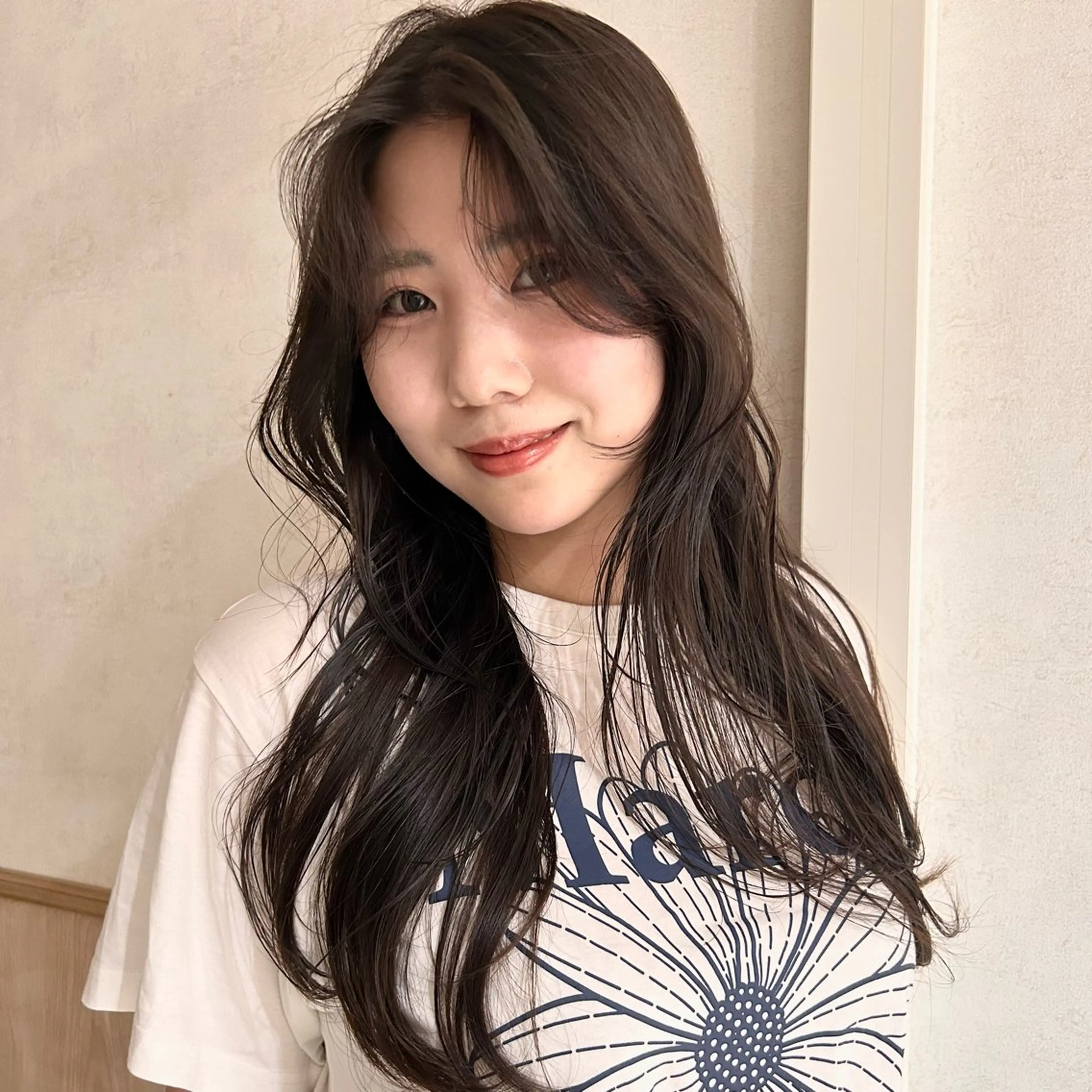 ロング カット ヘアカラー 透明感カラー/ トリートメント🌷のヘアスタイル