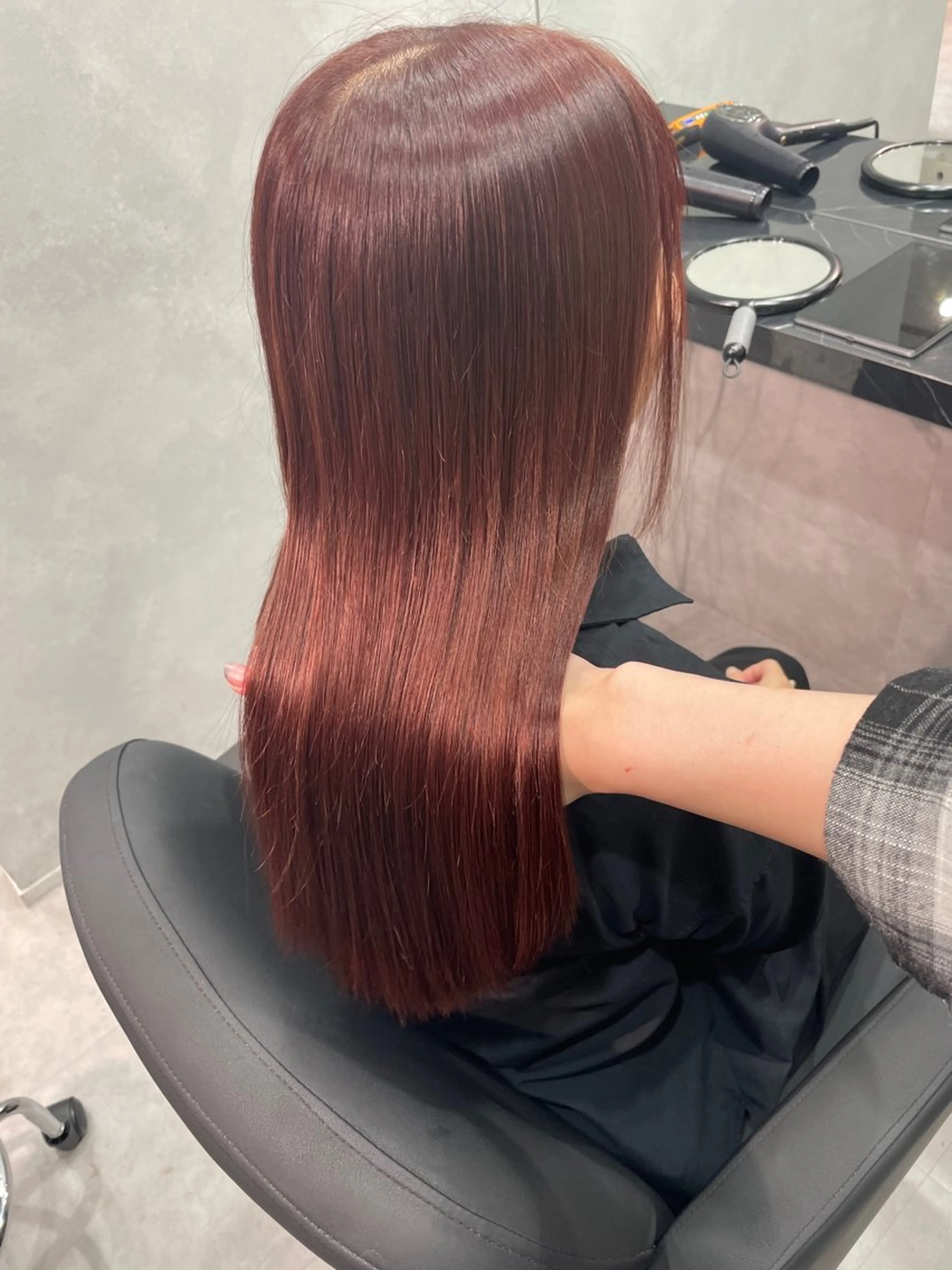 ロング カラー ブリーチ ブリーチなしカラー 栄/矢場町/ Yasuyoのヘアスタイル