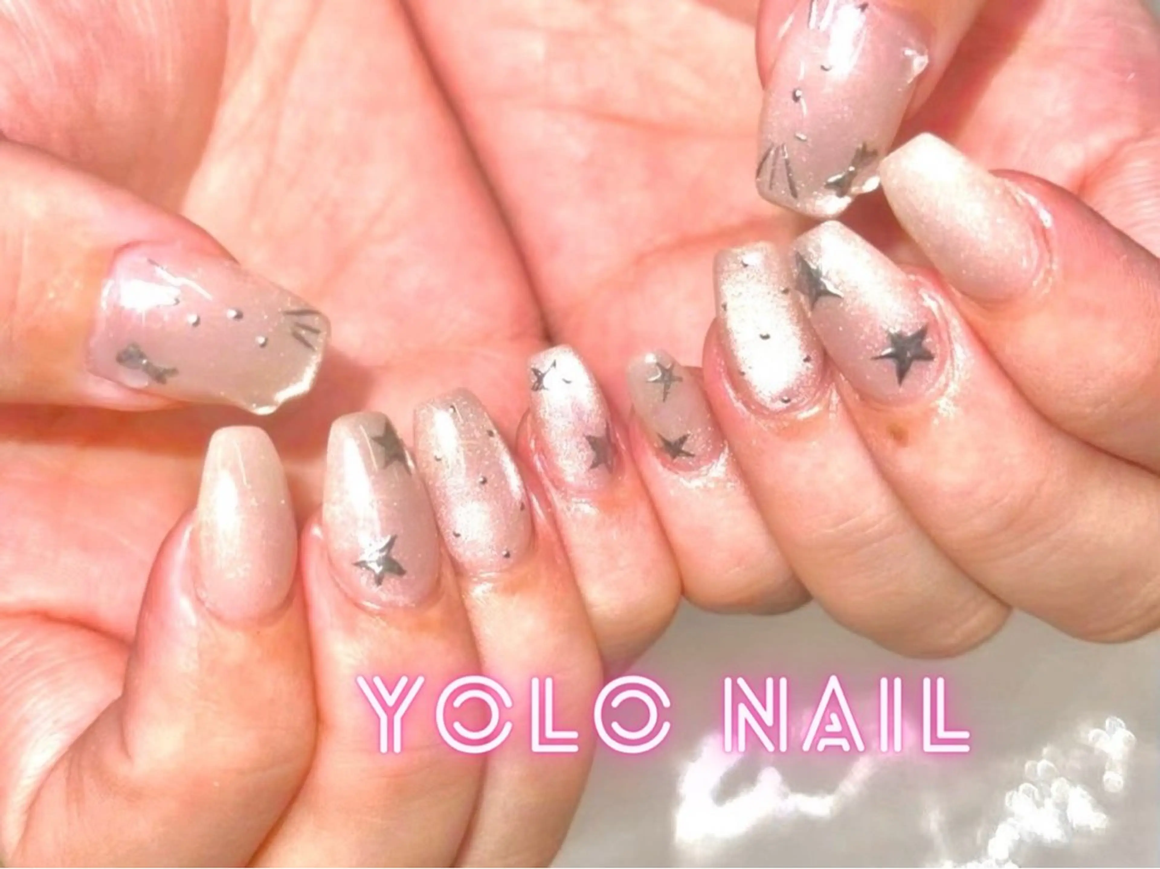 ネイル 持ち込み ハンドネイル YOLONAIL心斎橋店所属・田本 和音のネイルデザイン