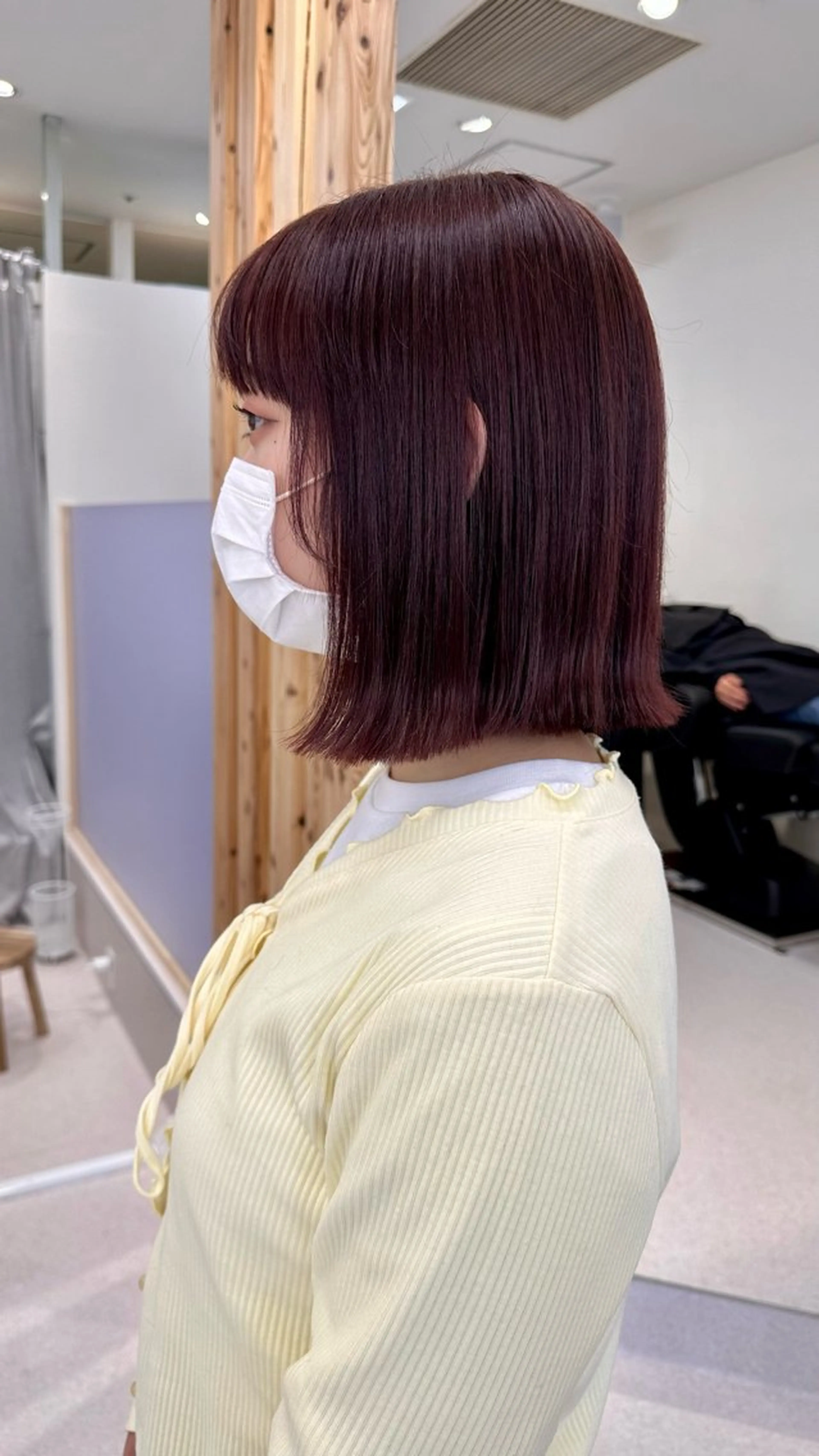 ミディアム カラー カット ヘアカラー トリートメント 🪭risa 暖色/レイヤー🪭のヘアスタイル