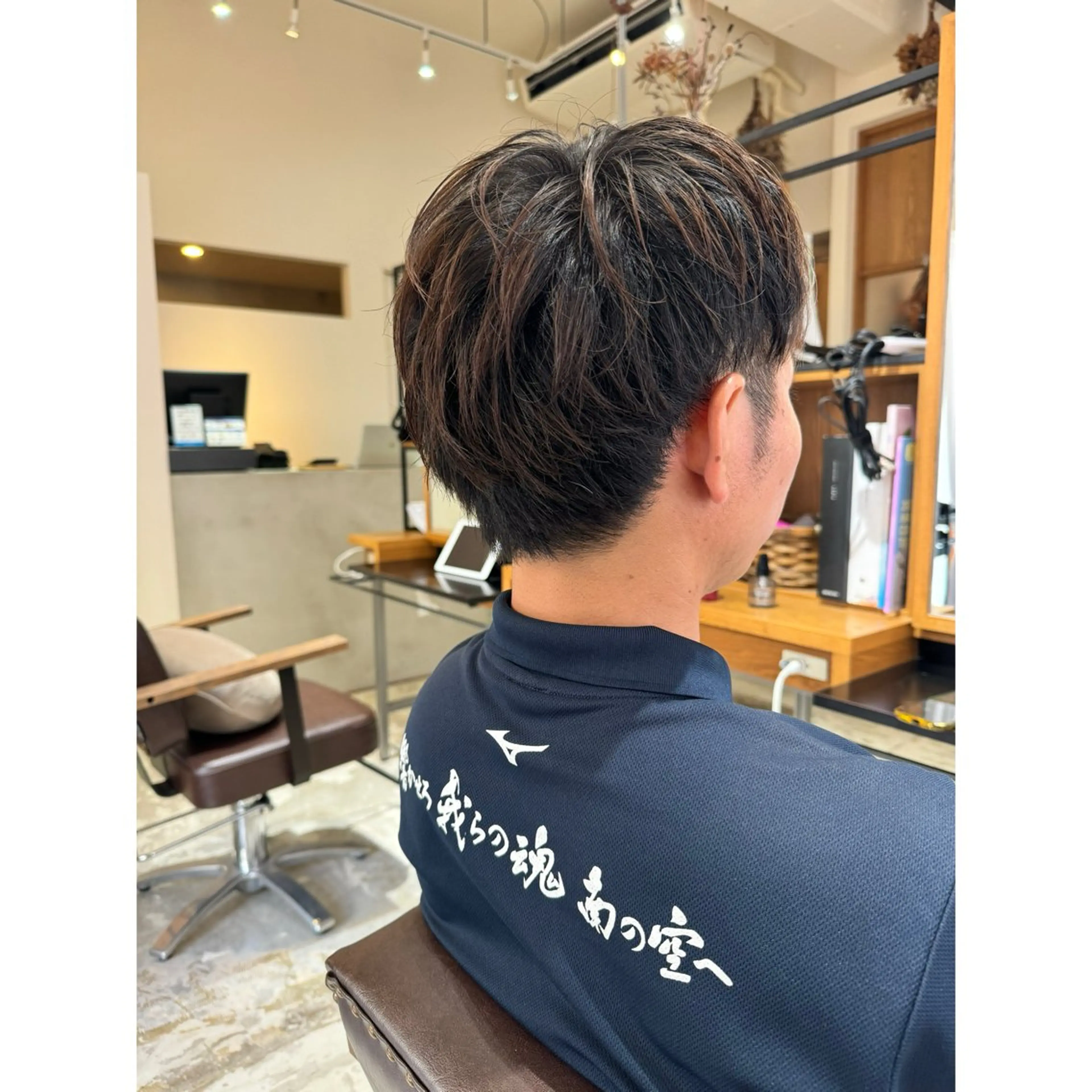 ショート カット 喜友名洸季 anoneのヘアスタイル