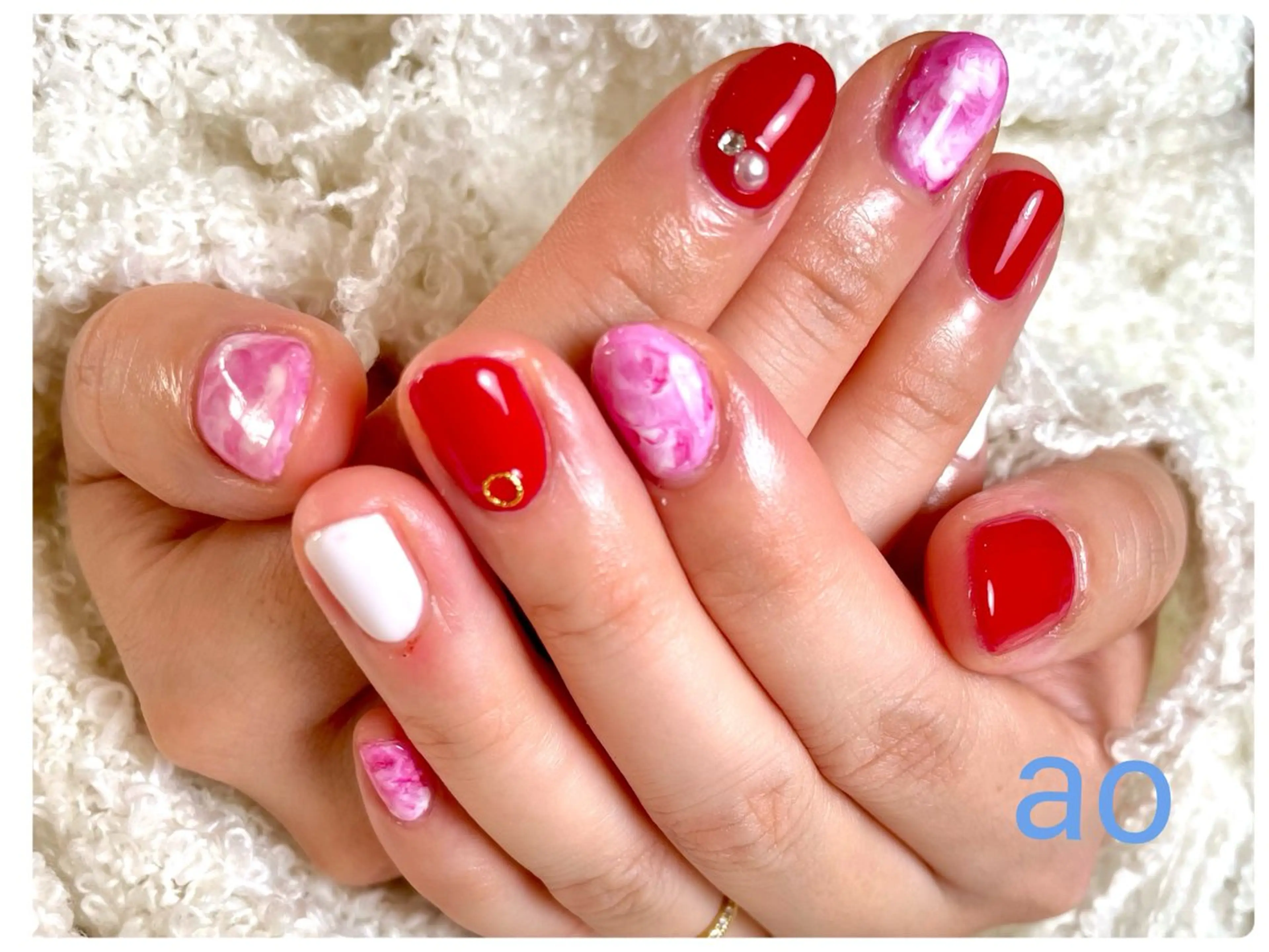ネイル ショートネイル ao所属・ao aoのネイルデザイン