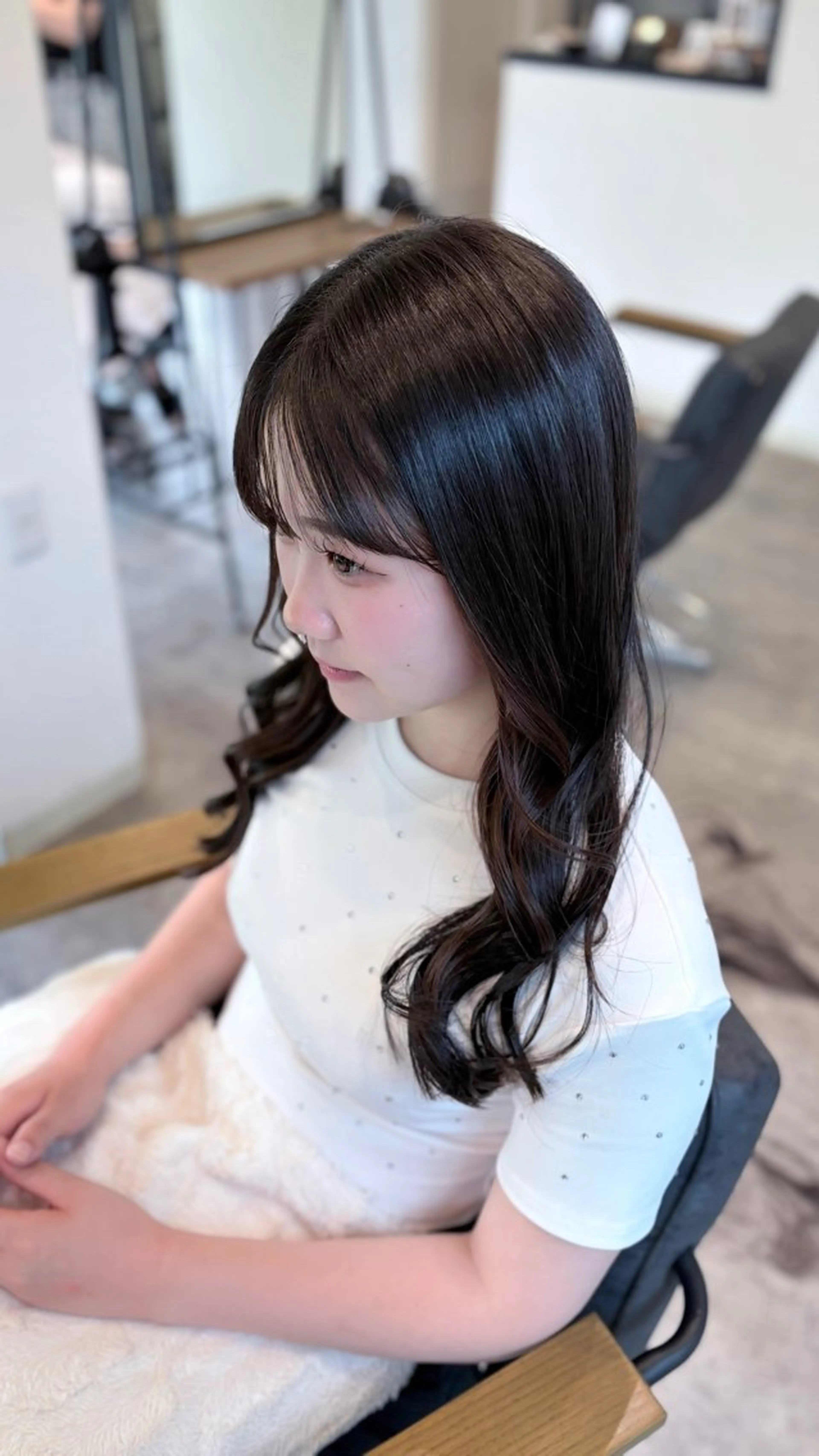 ロング STRAAL所属・カラーモデル🩷 ゆうかのヘアスタイル